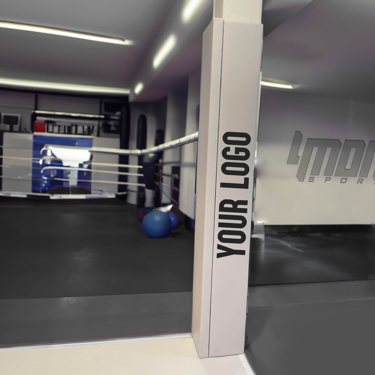 pfostenschutz-4more-sports-verkleidung-pure-gym PFOSTENSCHUTZ VERKLEIDUNG 'PURE'