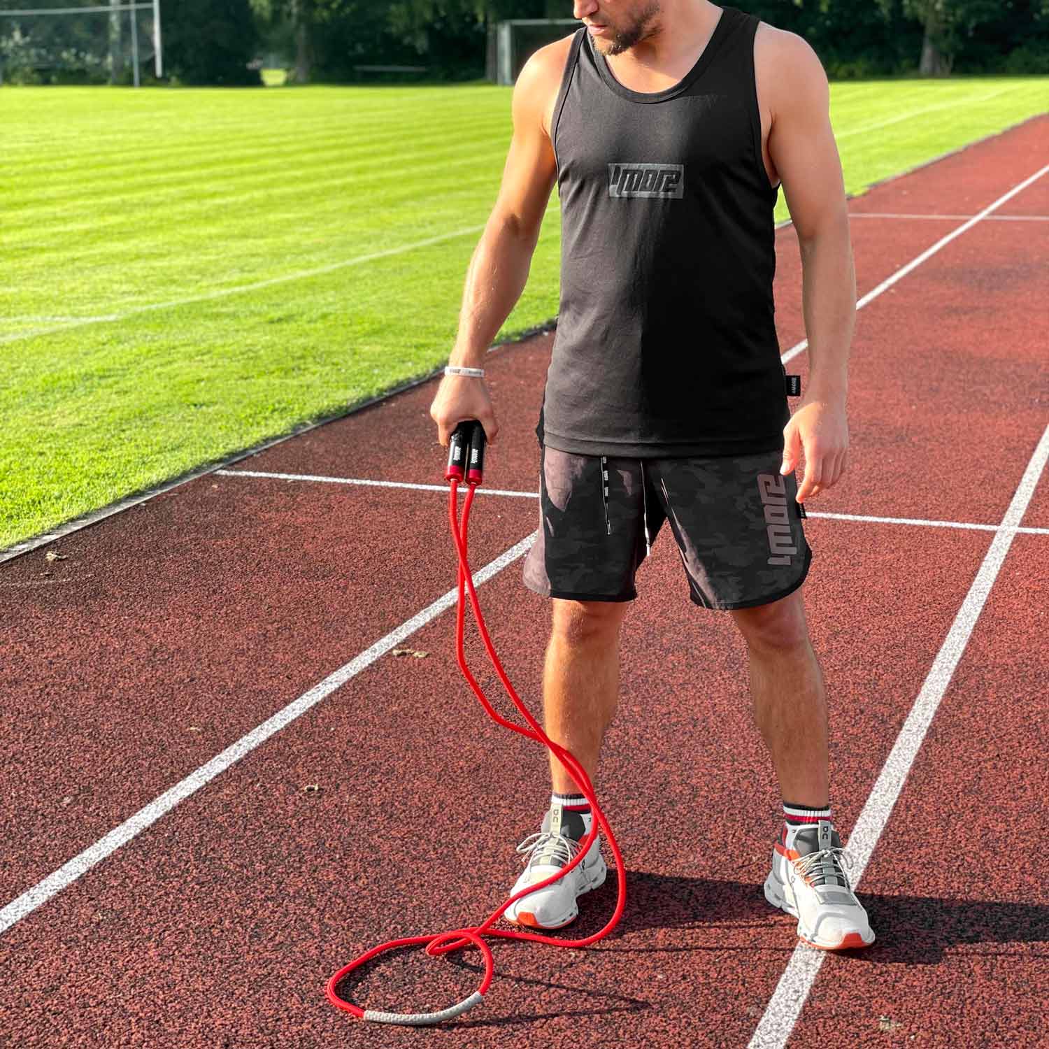 SET JOGGINGHOSE SPRINGSEIL CAP