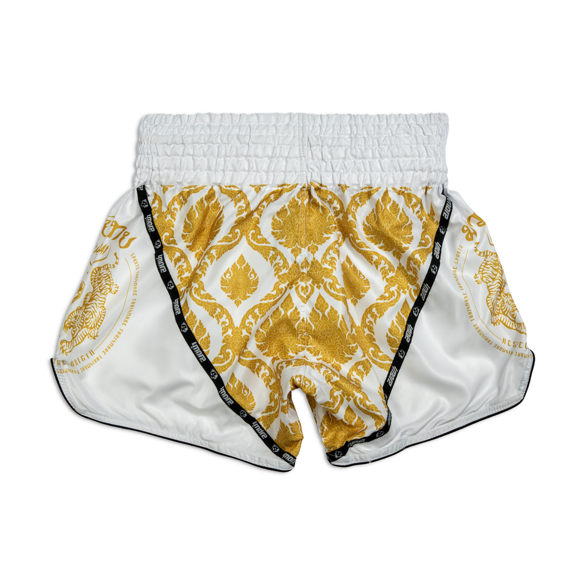SHORTS MUAYTHAI ORIGIN TIGER WHITE
