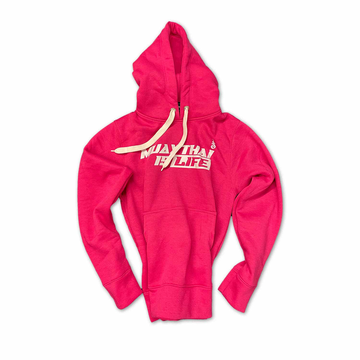 HOODIE MUAYTHAI IS LIFE PINK