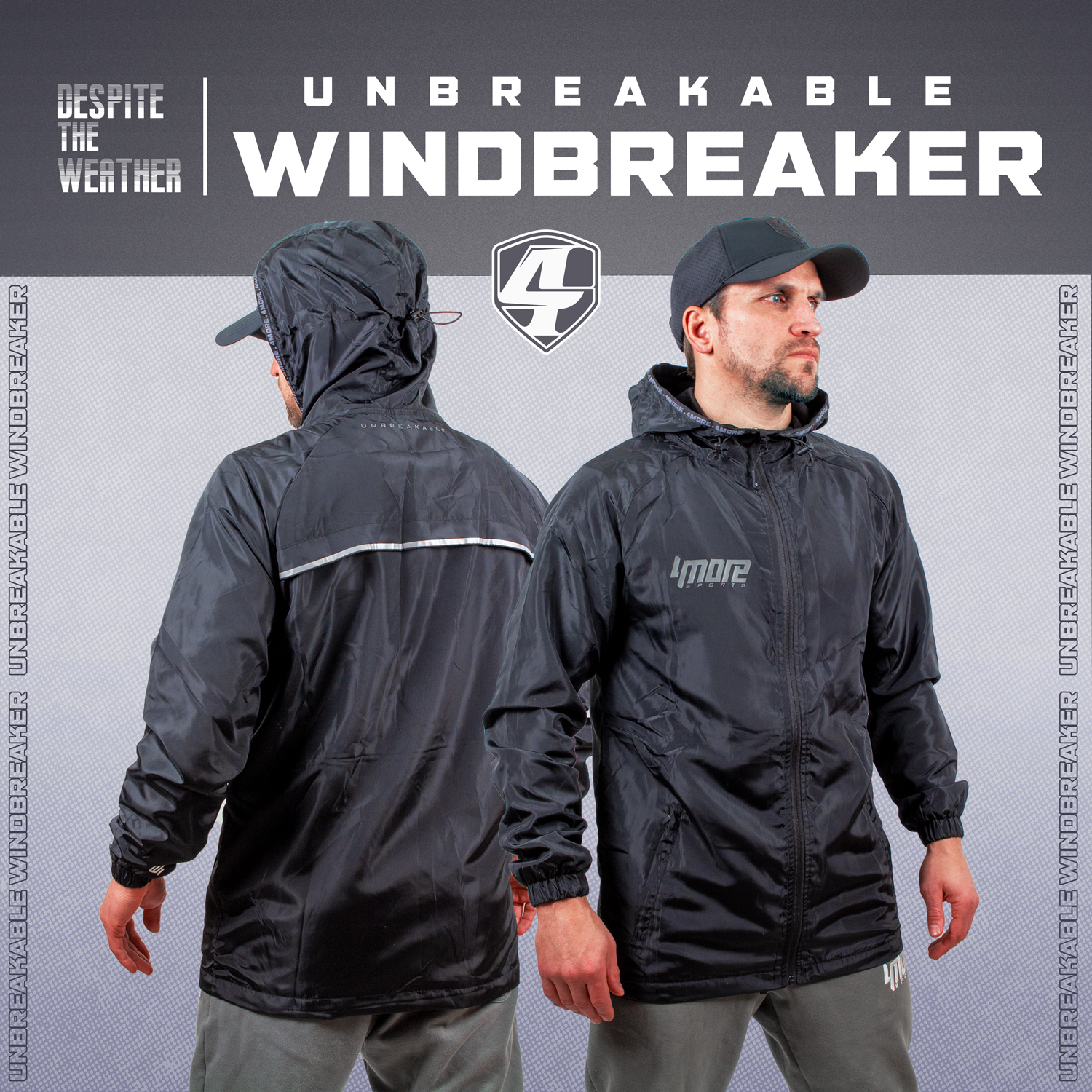 WINDBREAKER JACKE UNBREAKABLE