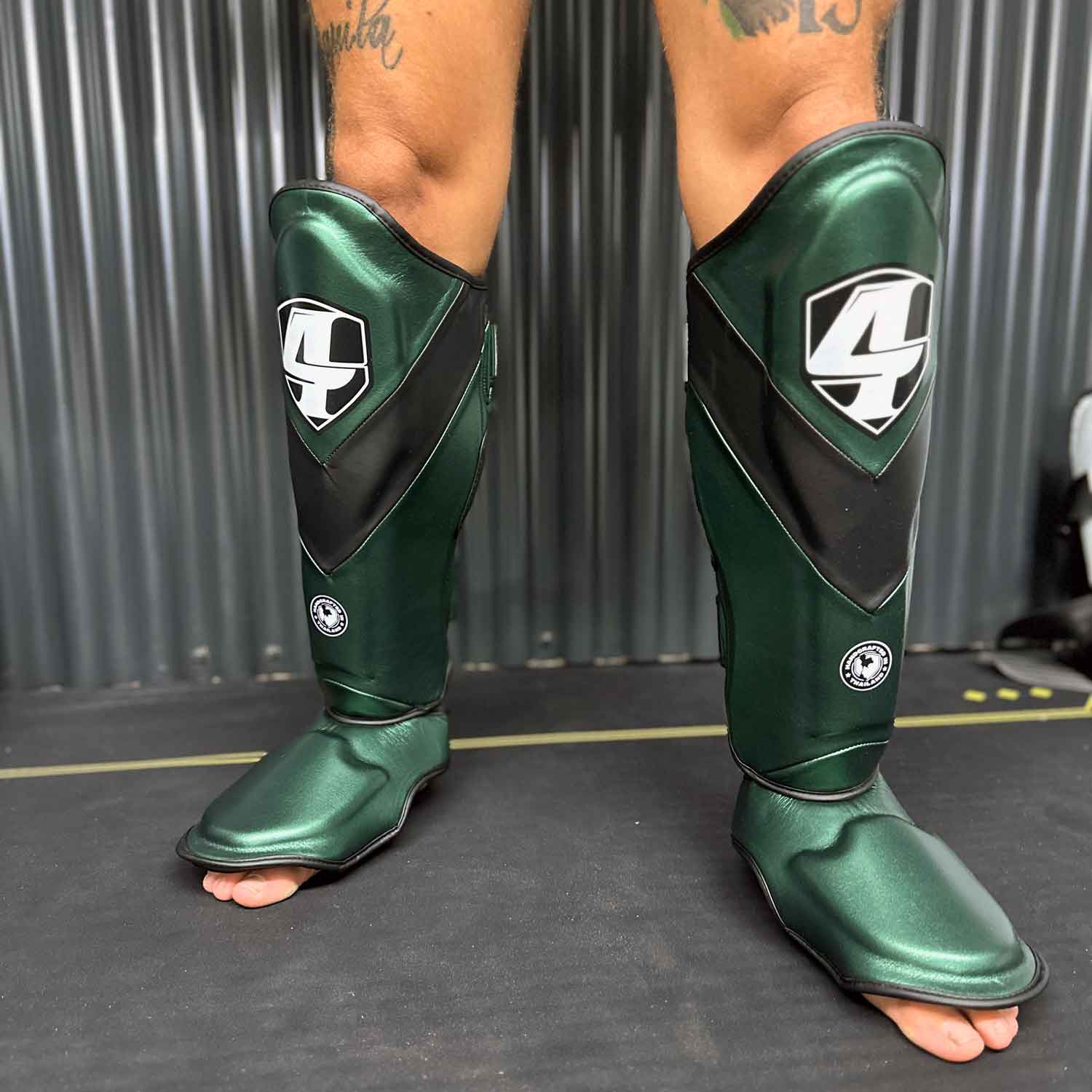 SCHIENBEINSCHONER HAVOC METAL GREEN