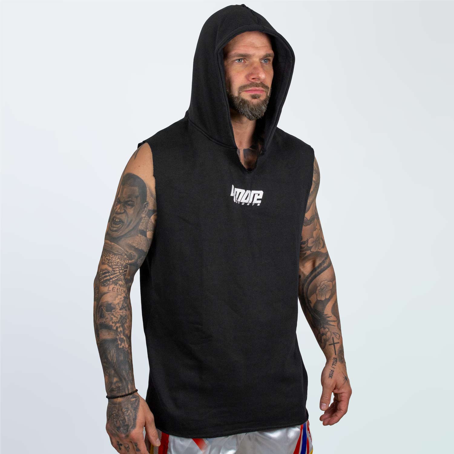 hoodie-4more-sports-tyson-4m-sleeveless-boxing HOODIE SLEEVELESS TYSON.4M