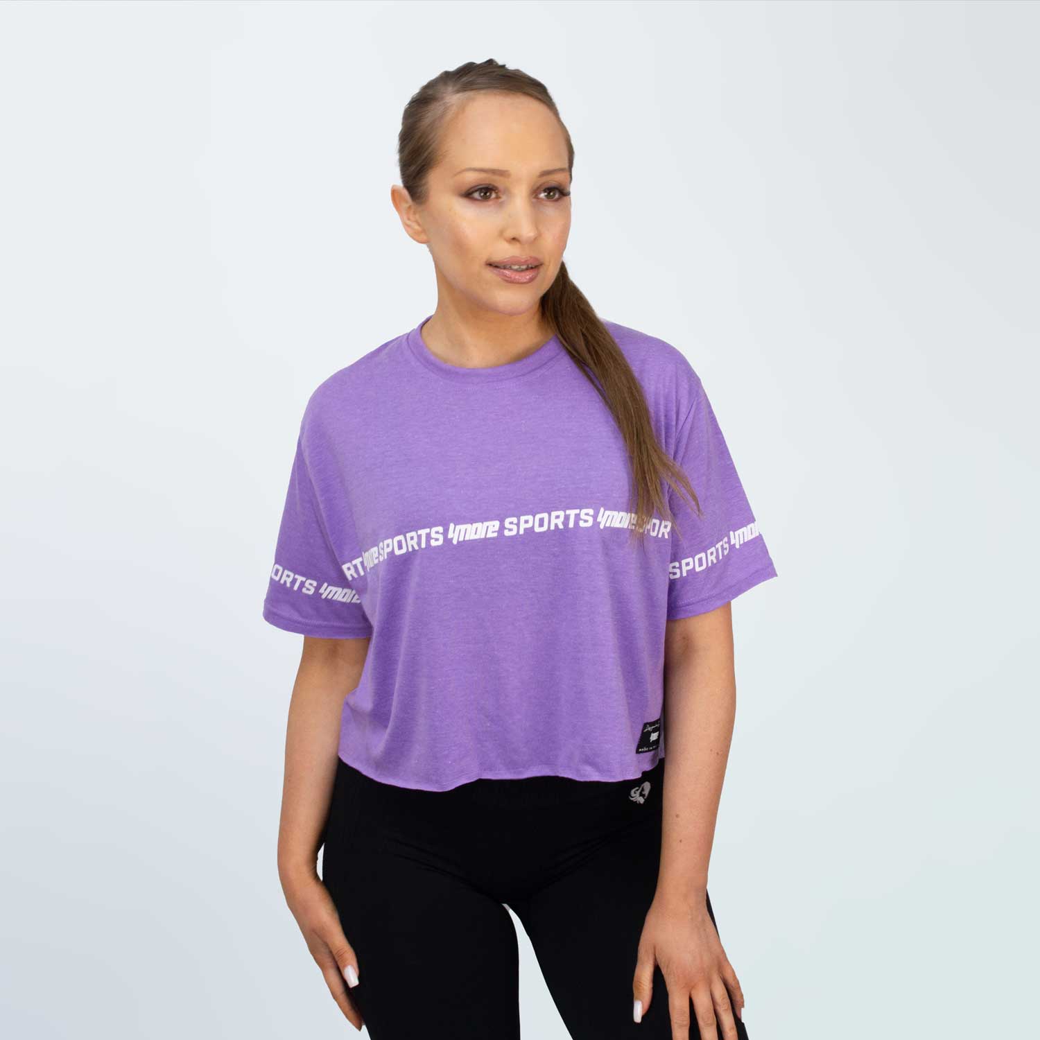 SHIRT CROP TOP ROTATE VIOLETT WOMEN