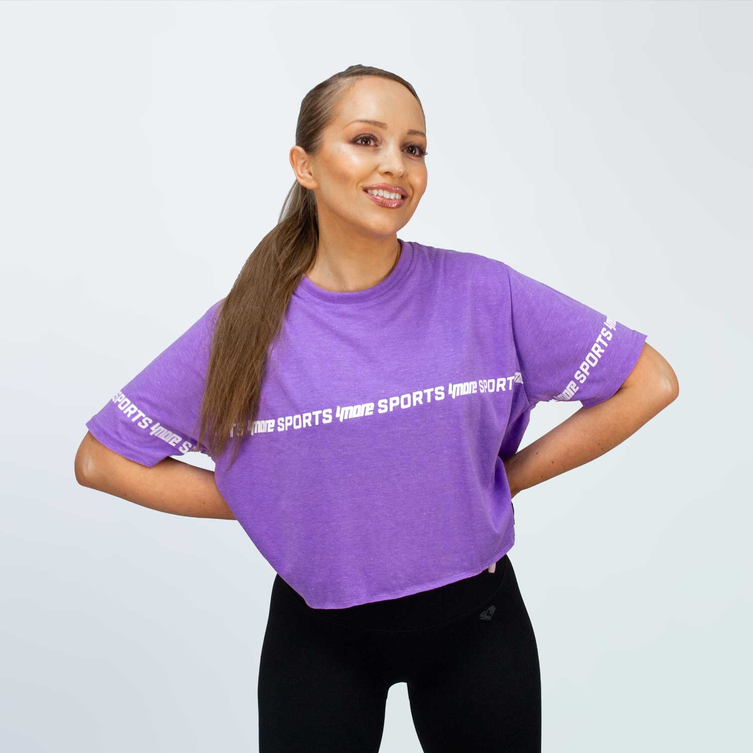 SHIRT CROP TOP ROTATE VIOLETT WOMEN