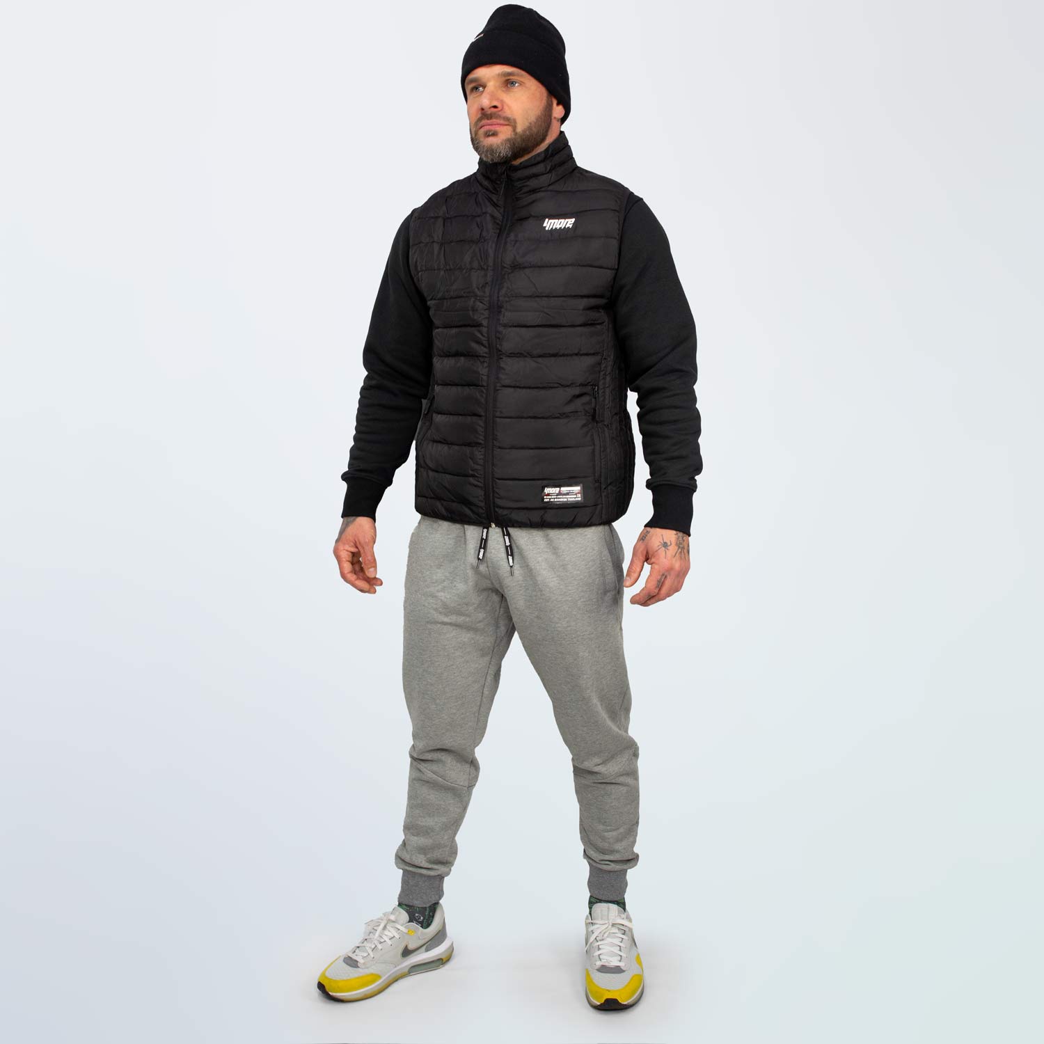 WESTE BODYWARMER SMOKE