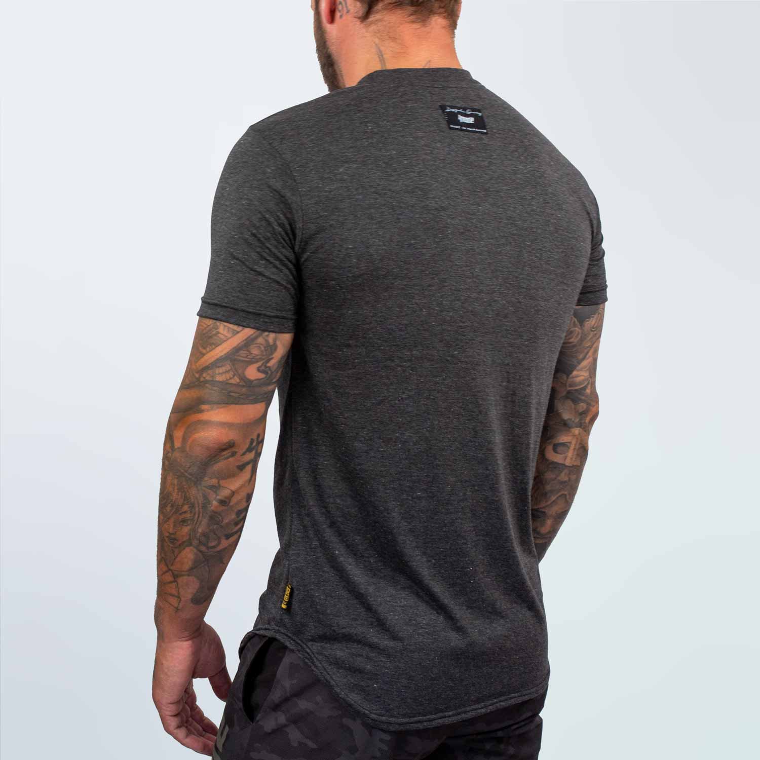 T-SHIRT SUPPORTER ASPHALTGRAU