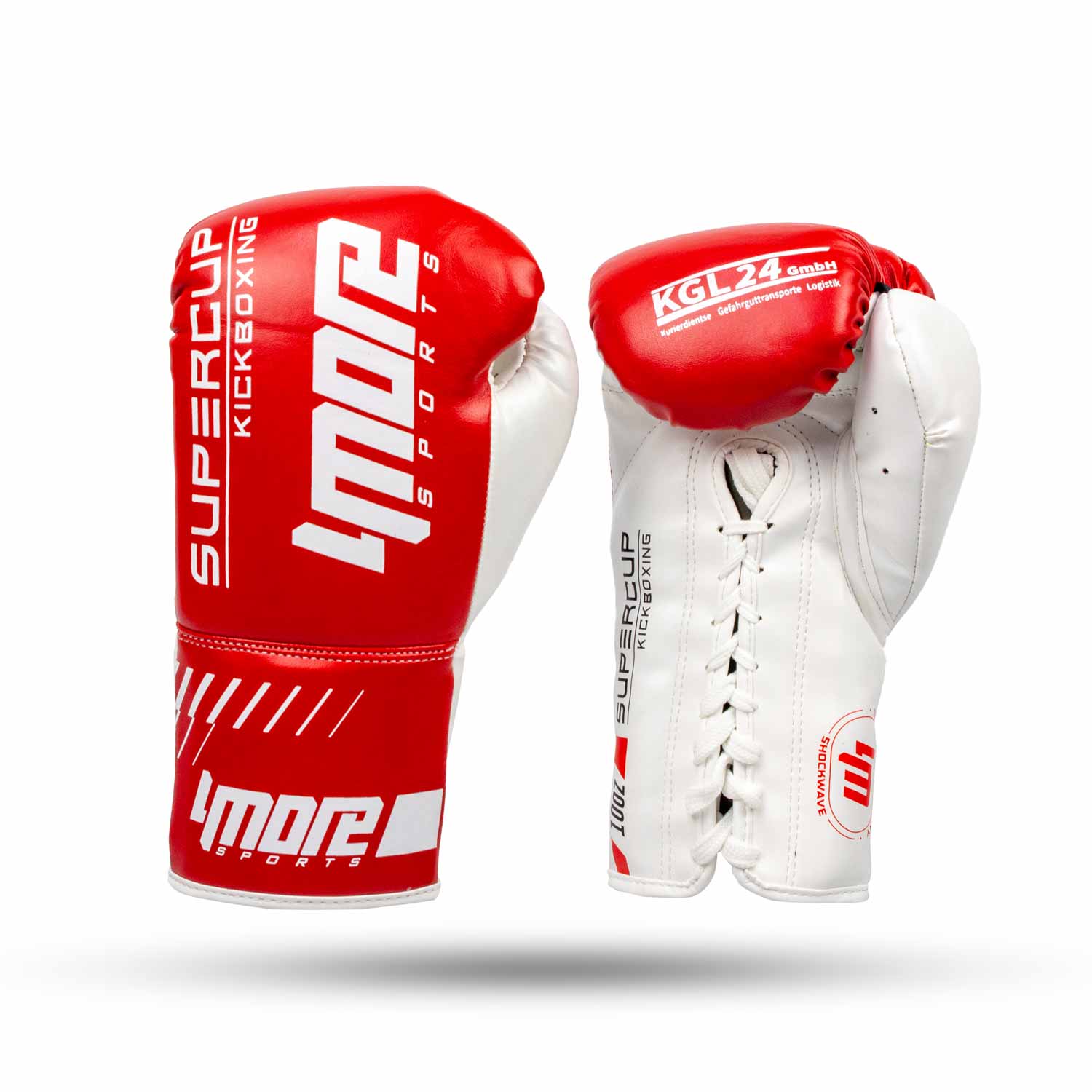 boxhandschuhe-4more-sports-supercup-kickboxing BOXING GLOVES SUPERCUP COMPETITION LACE-UP