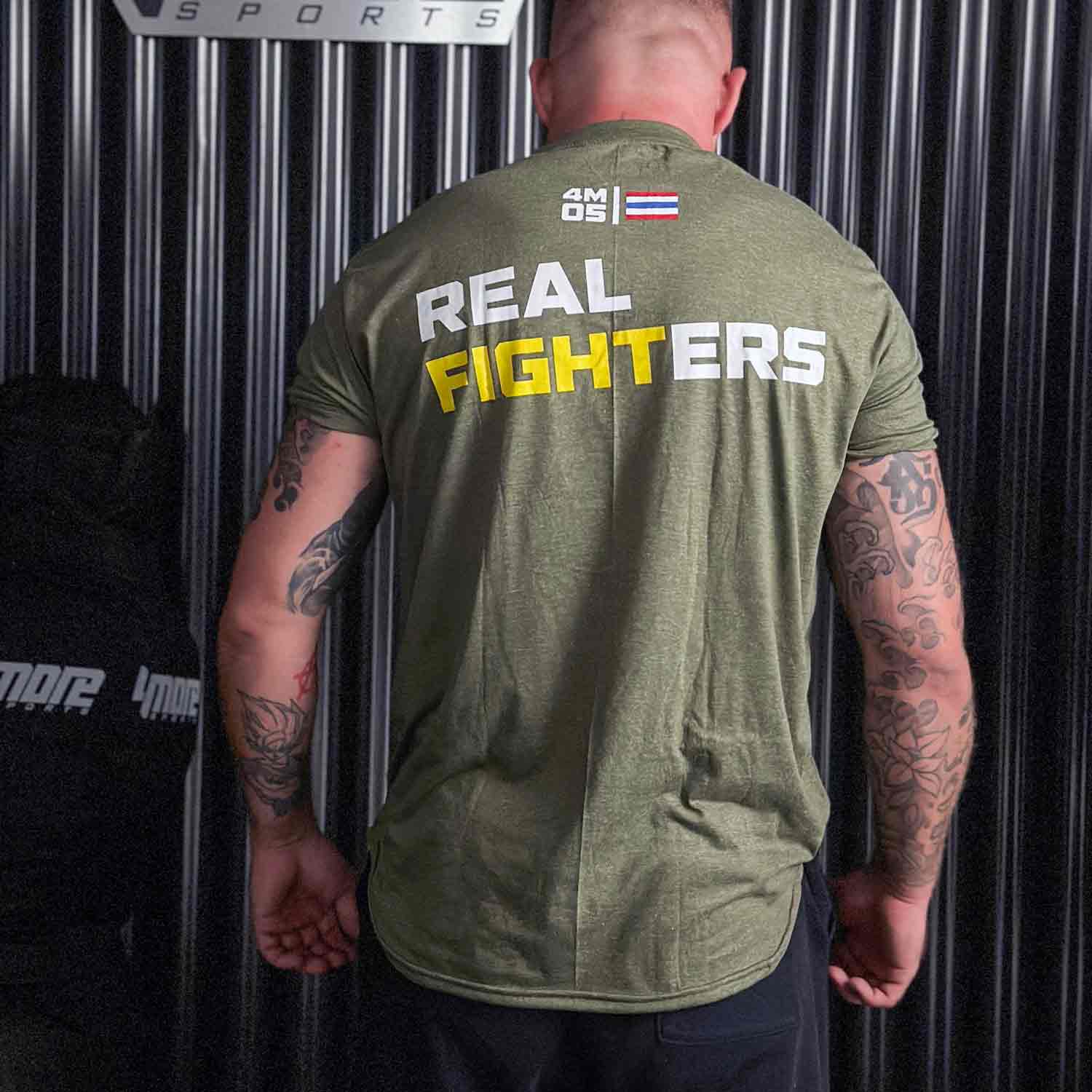 T-SHIRT REAL FIGHTERS BANGKOK