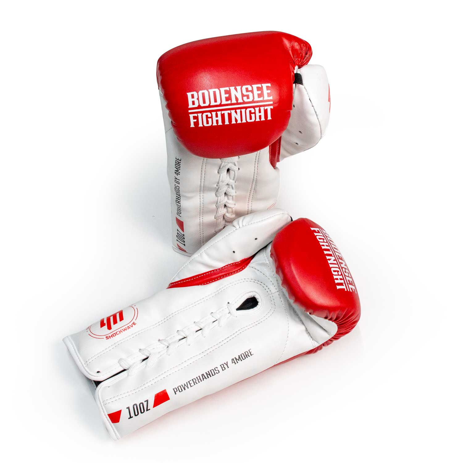 BOXHANDSCHUHE WETTKAMPF BODENSEE FN ROT