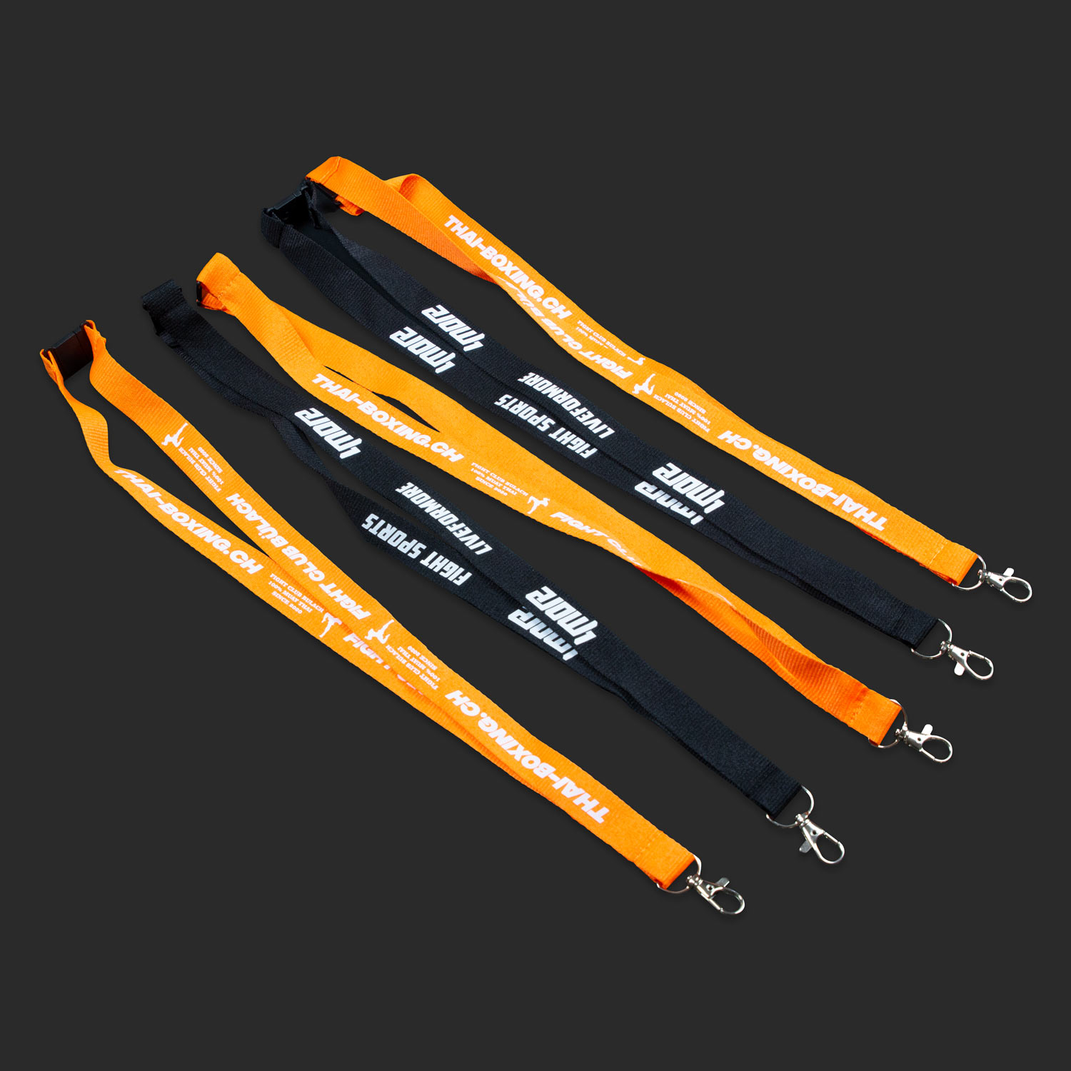 LANYARDS LIVE4MORE SCHLÜSSELANHÄNGER
