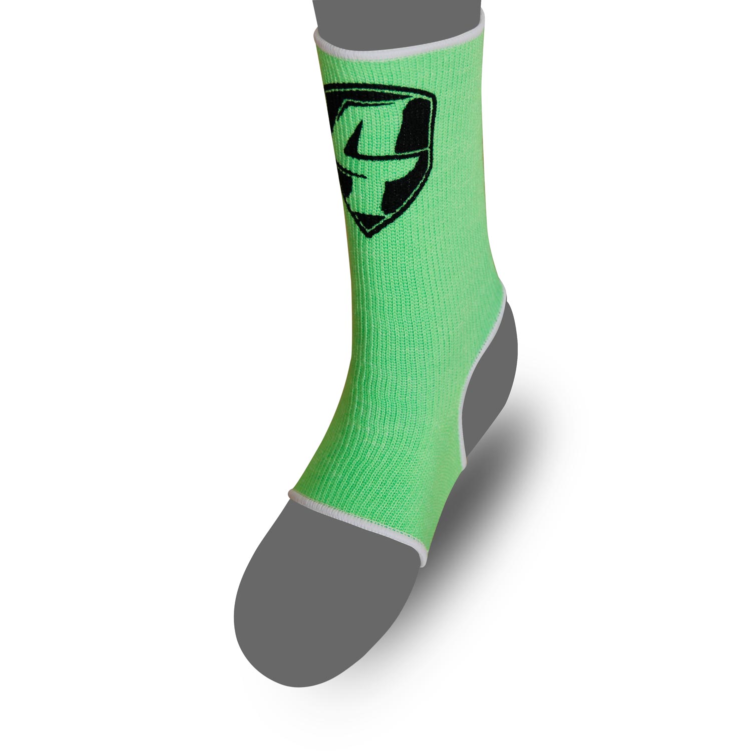 ankles_green FUSSBANDAGEN KNÖCHELSCHUTZ 'INTENSE' MUAYTHAI