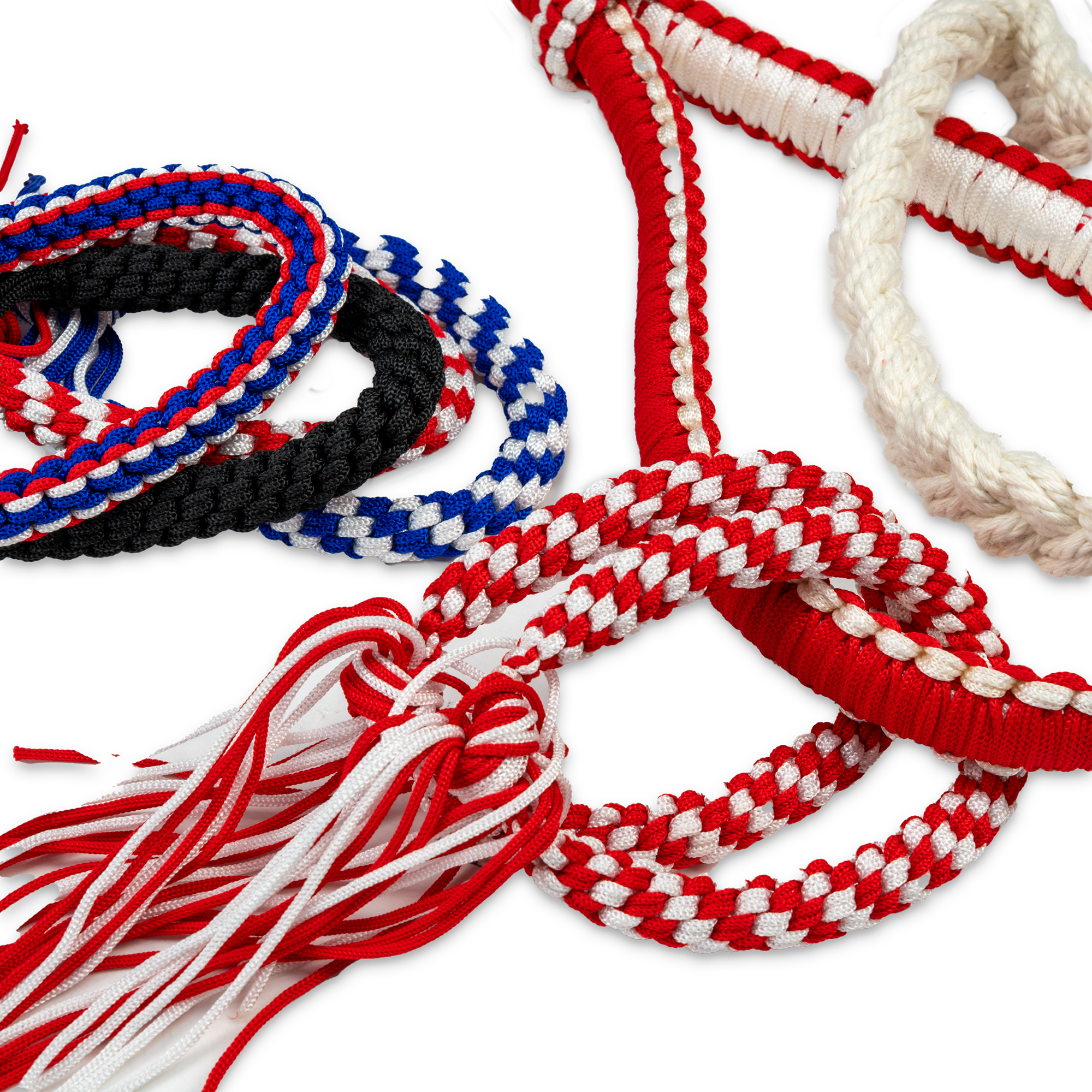 KOPFSCHMUCK SET MONGKOL + PRAJEADS RED-WHITE