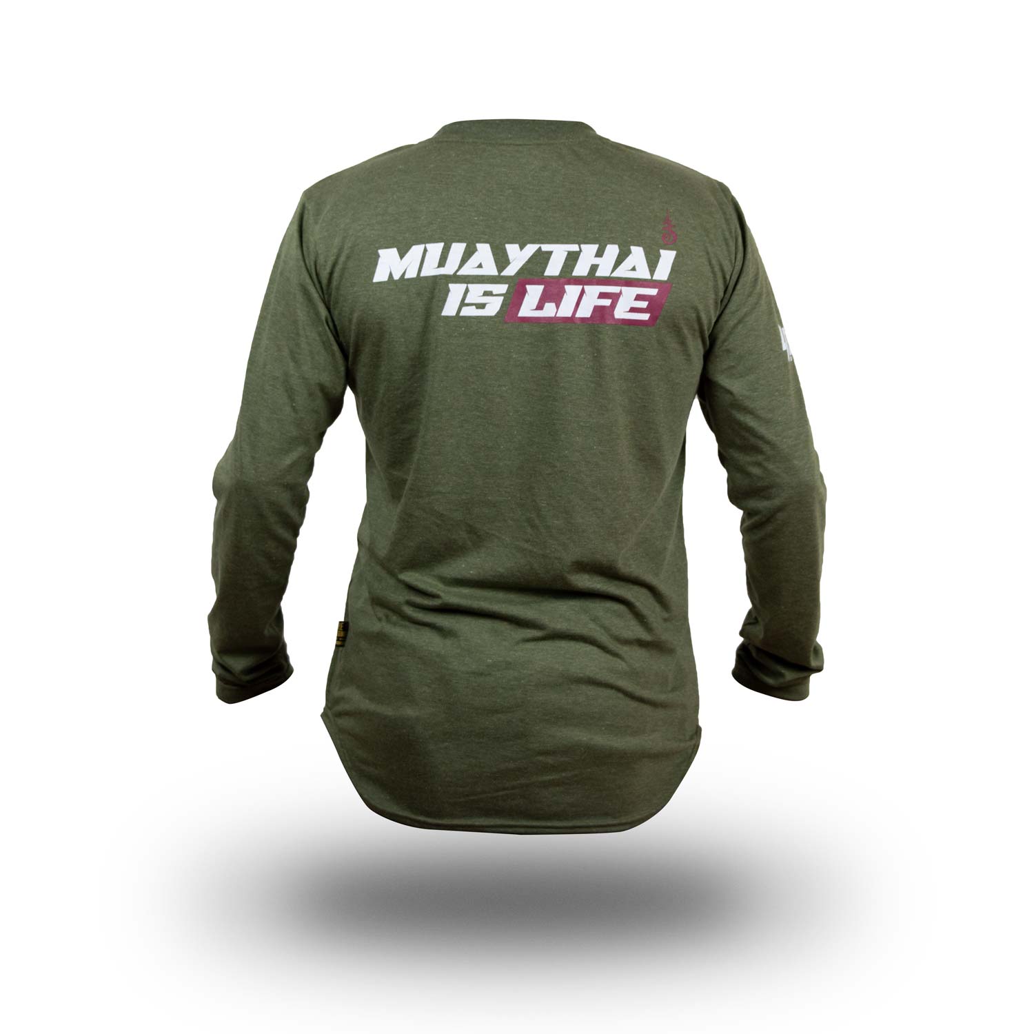 4more-sports-shirt-langarm-muaythai-life-hinten LANGARM SHIRT TRAINING MUAYTHAI IS LIFE