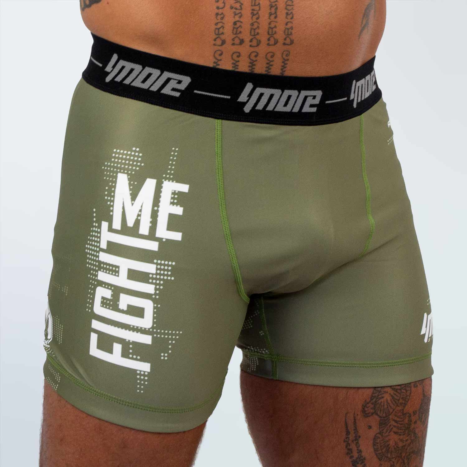 SHORTS KOMPRESSION FIGHT ME OLIVE