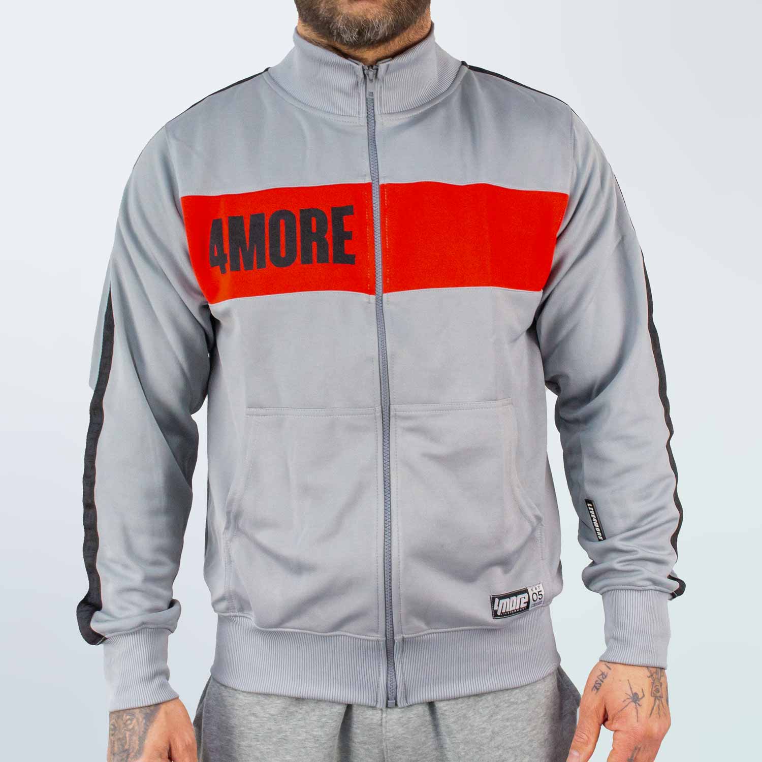 JACKE TRAINING JACKET BATTLE READY RED STRIPE