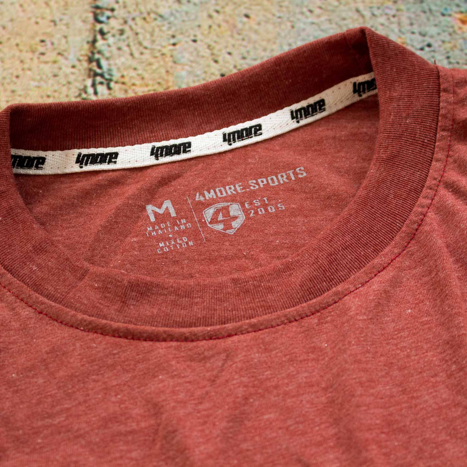 T-SHIRT ROUND TEE STAYHUMBLE MAROON