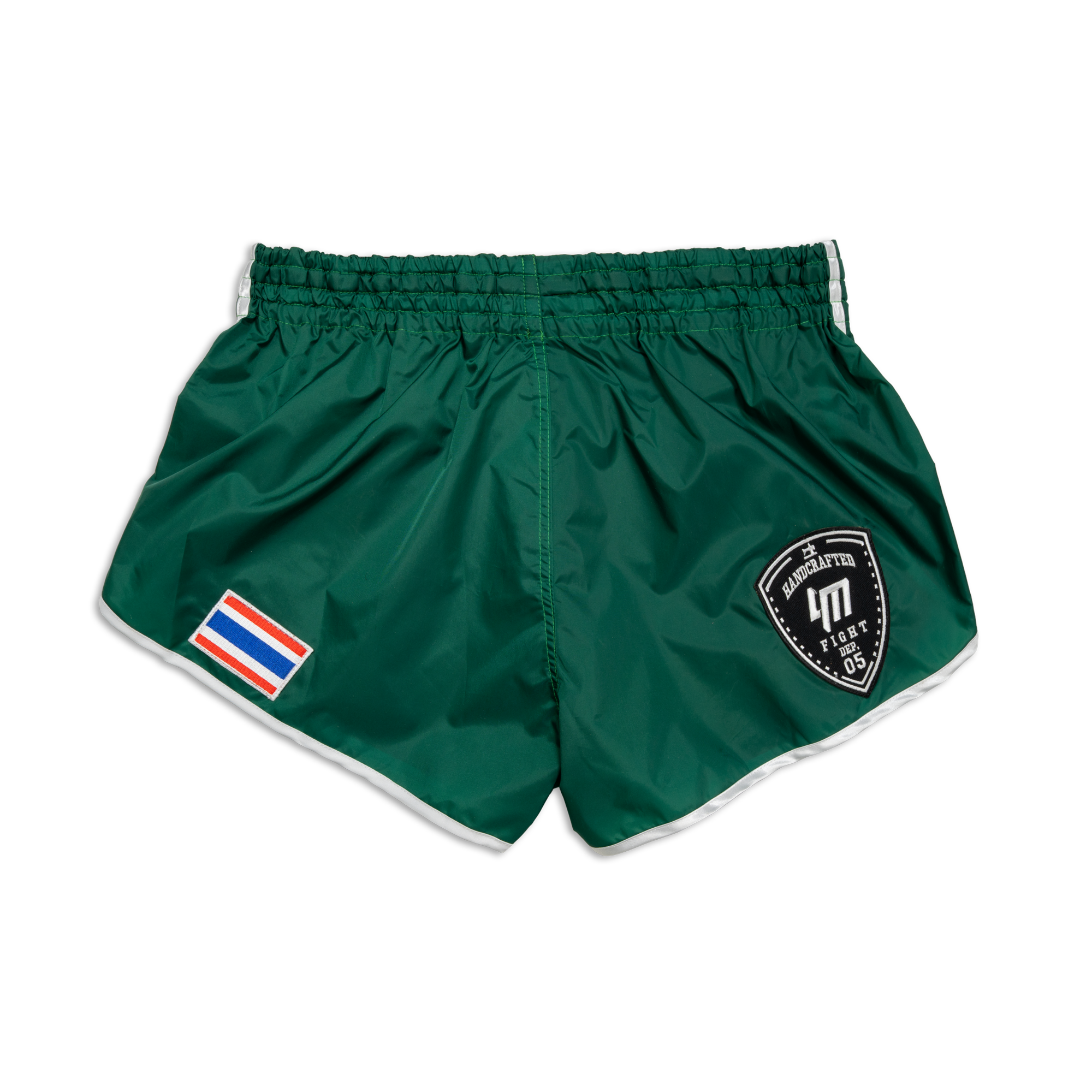 SHORTS MUAYTHAI RETRO1 JUNGLEGREEN