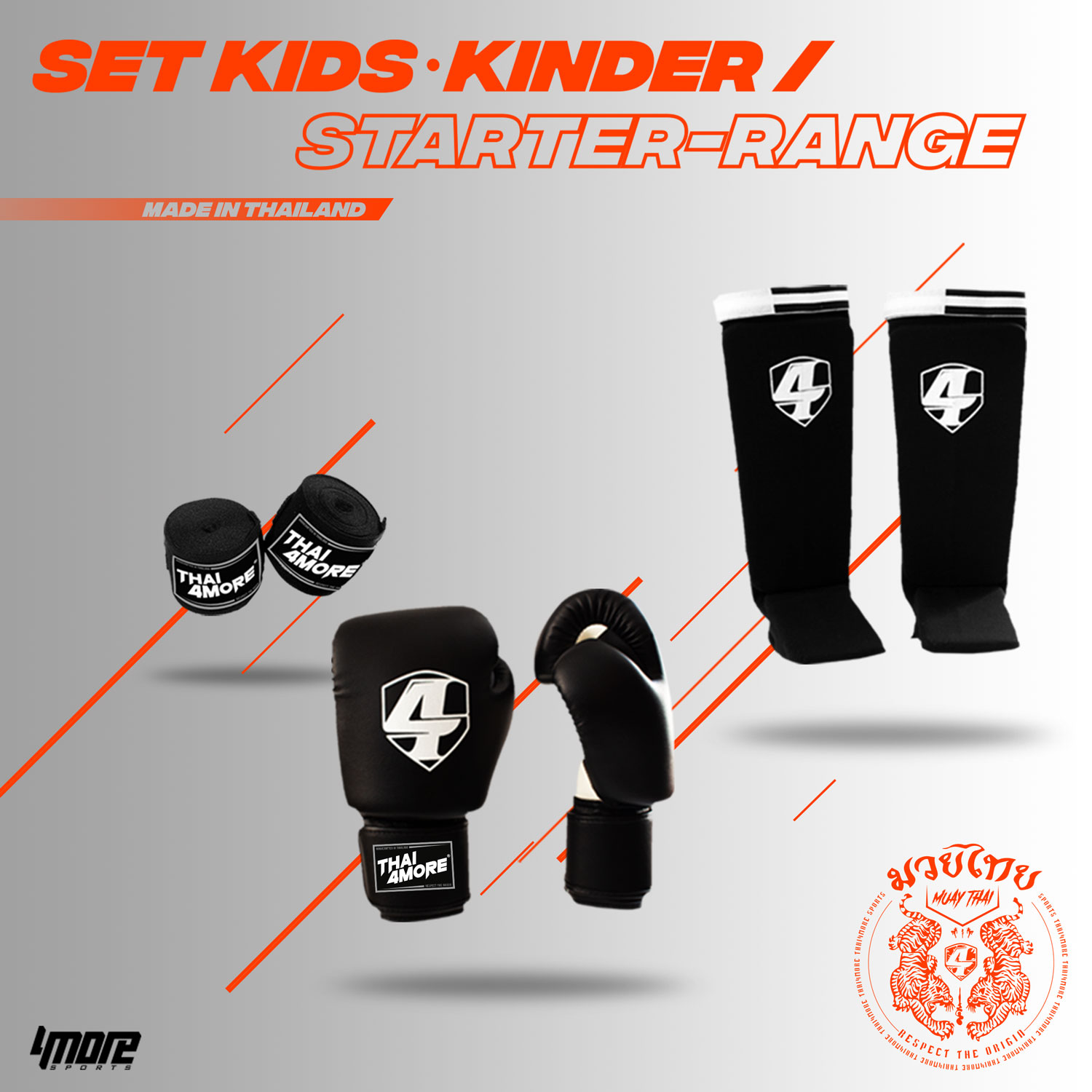 SET BOXHANDSCHUHE  KIDS ROOKIE BEGINNER