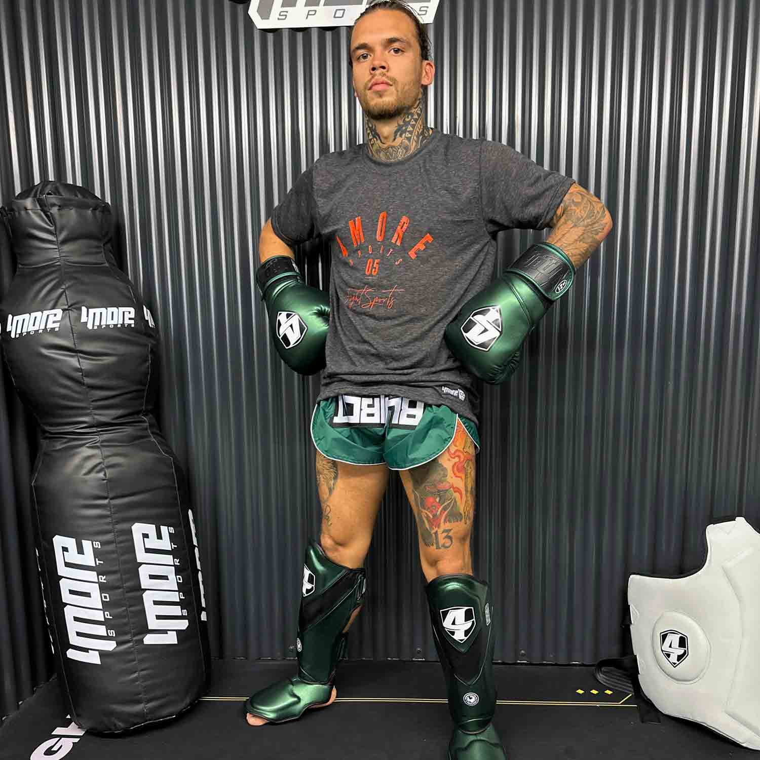 SCHIENBEINSCHONER HAVOC METAL GREEN