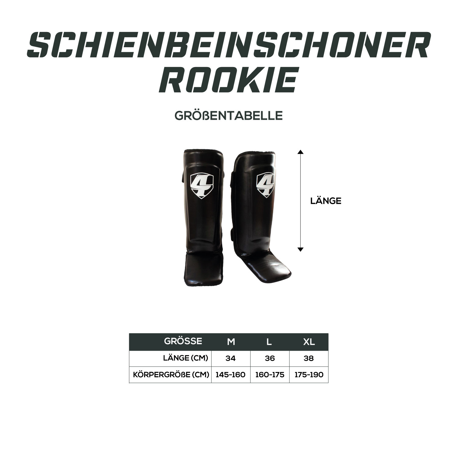 SCHIENBEINSCHONER ROOKIE STARTER BL