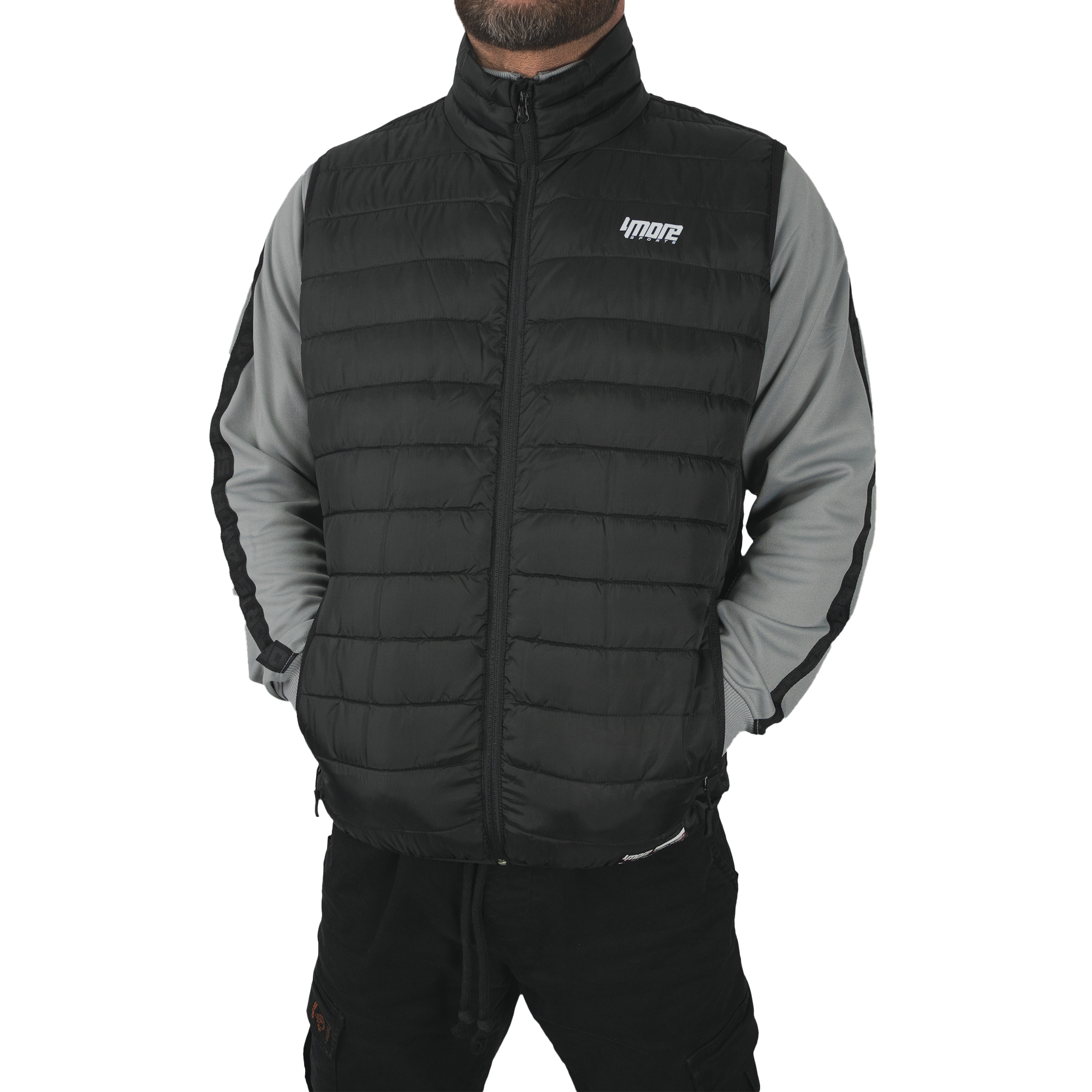WESTE BODYWARMER SMOKE
