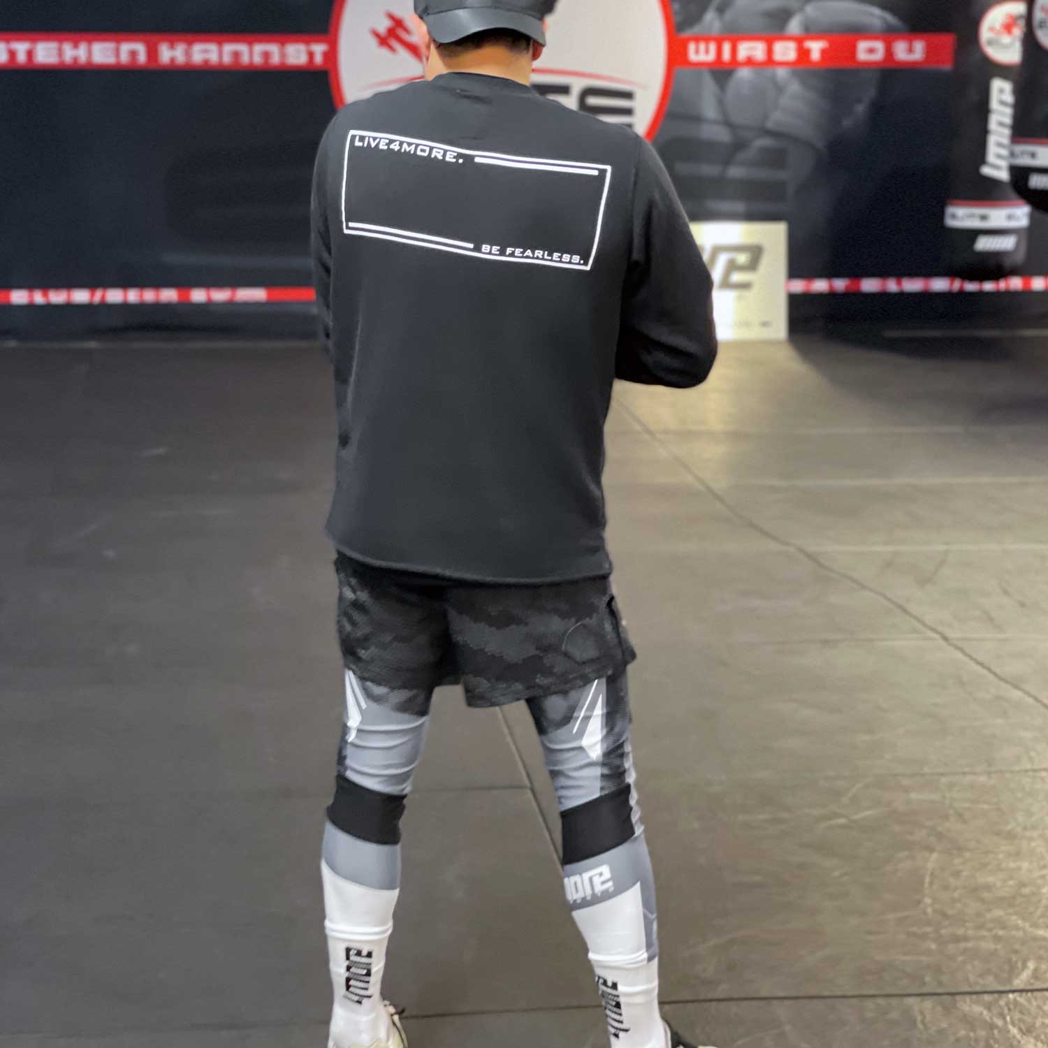 SHIRT LANGARM TRAINING 'BE FEARLESS‘