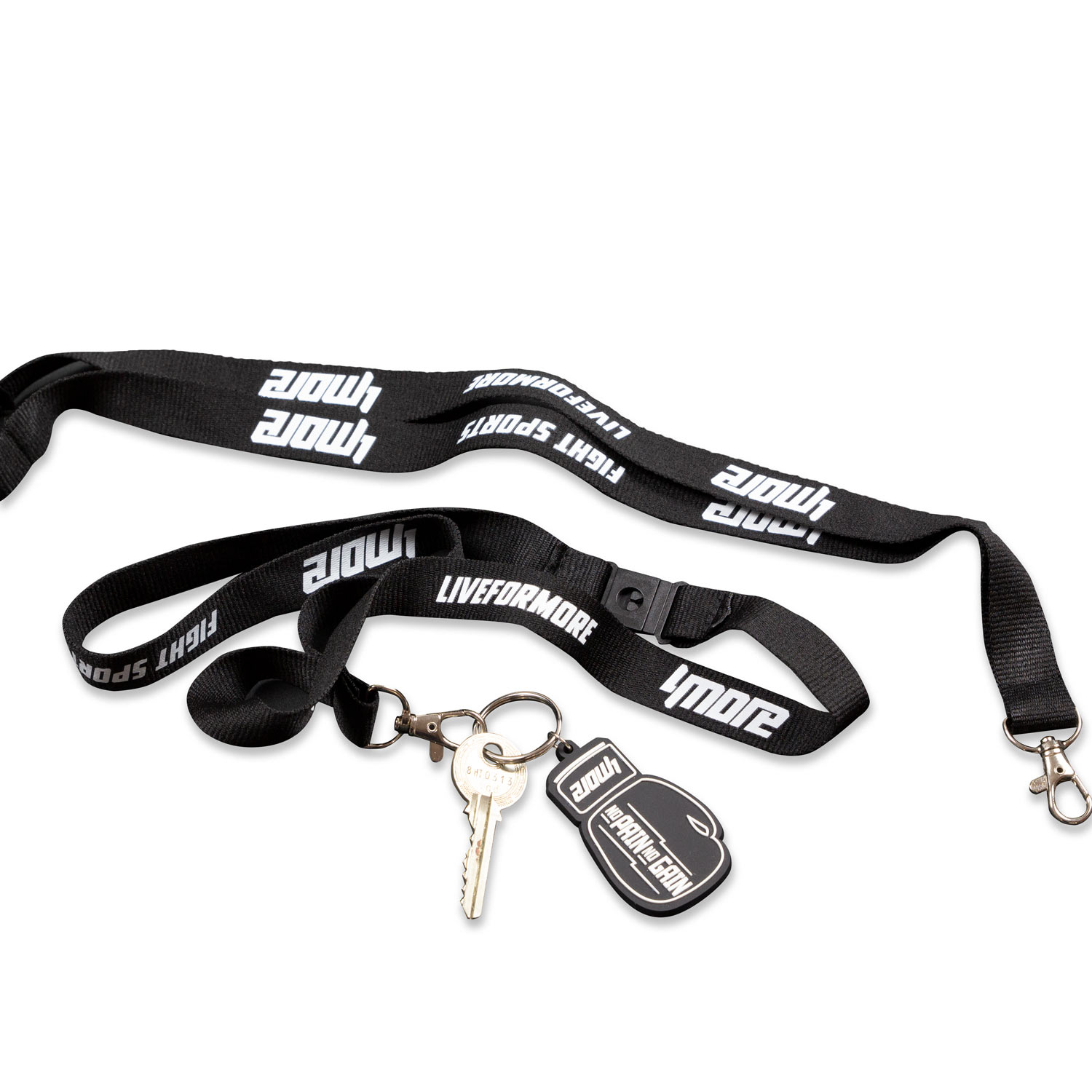 LANYARDS LIVE4MORE SCHLÜSSELANHÄNGER