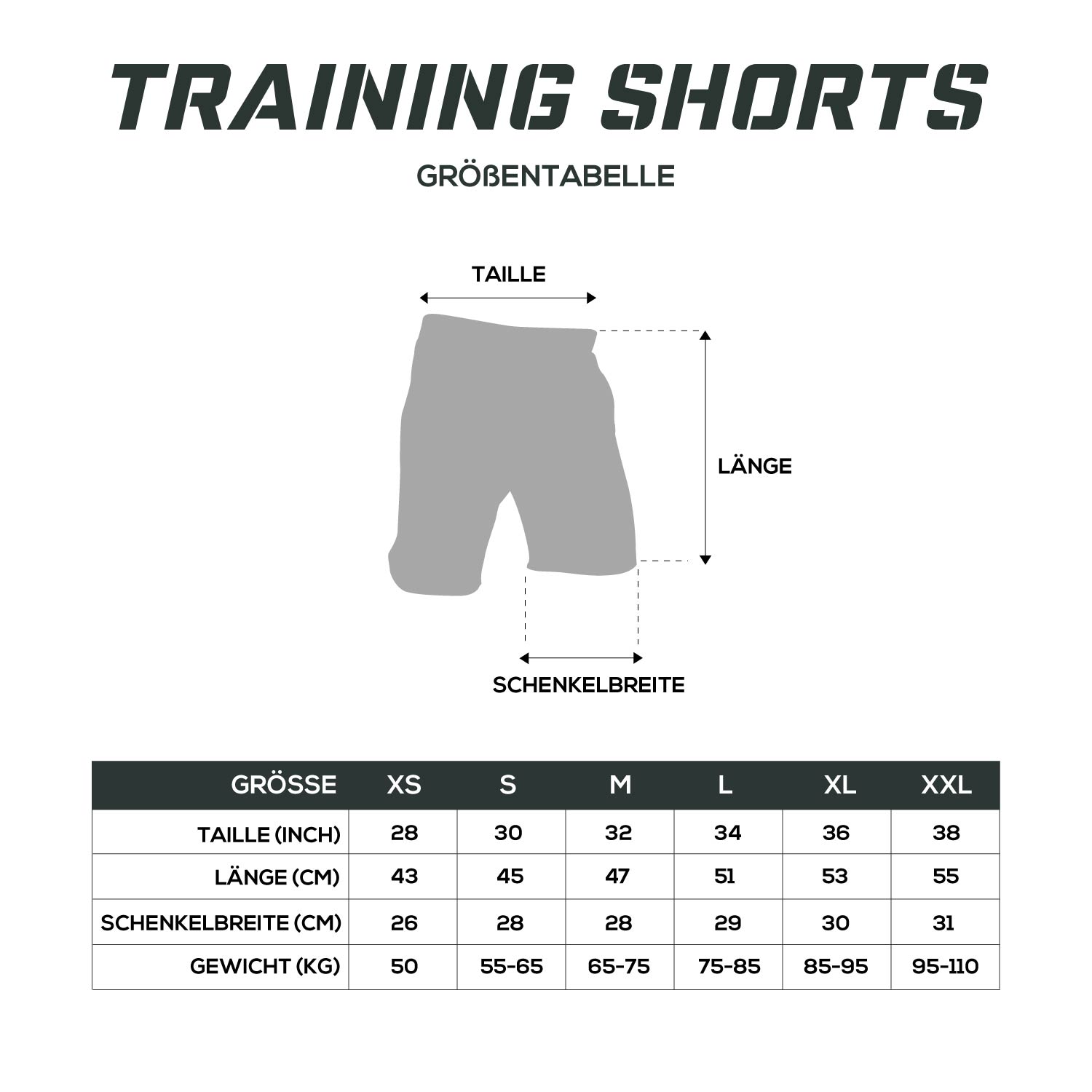 SHORTS MOVEMENT ‘GREENSCALE'