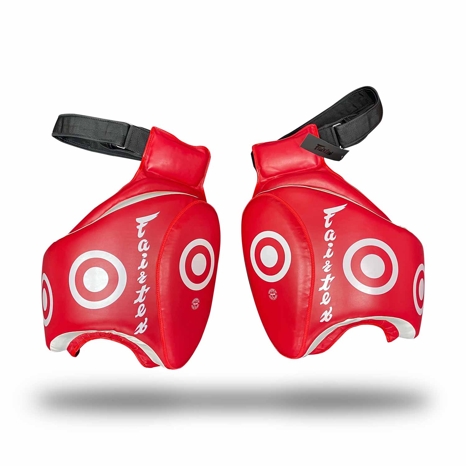FAIRTEX SCHENKEL PADS OBERSCHENKELSCHONER ROT