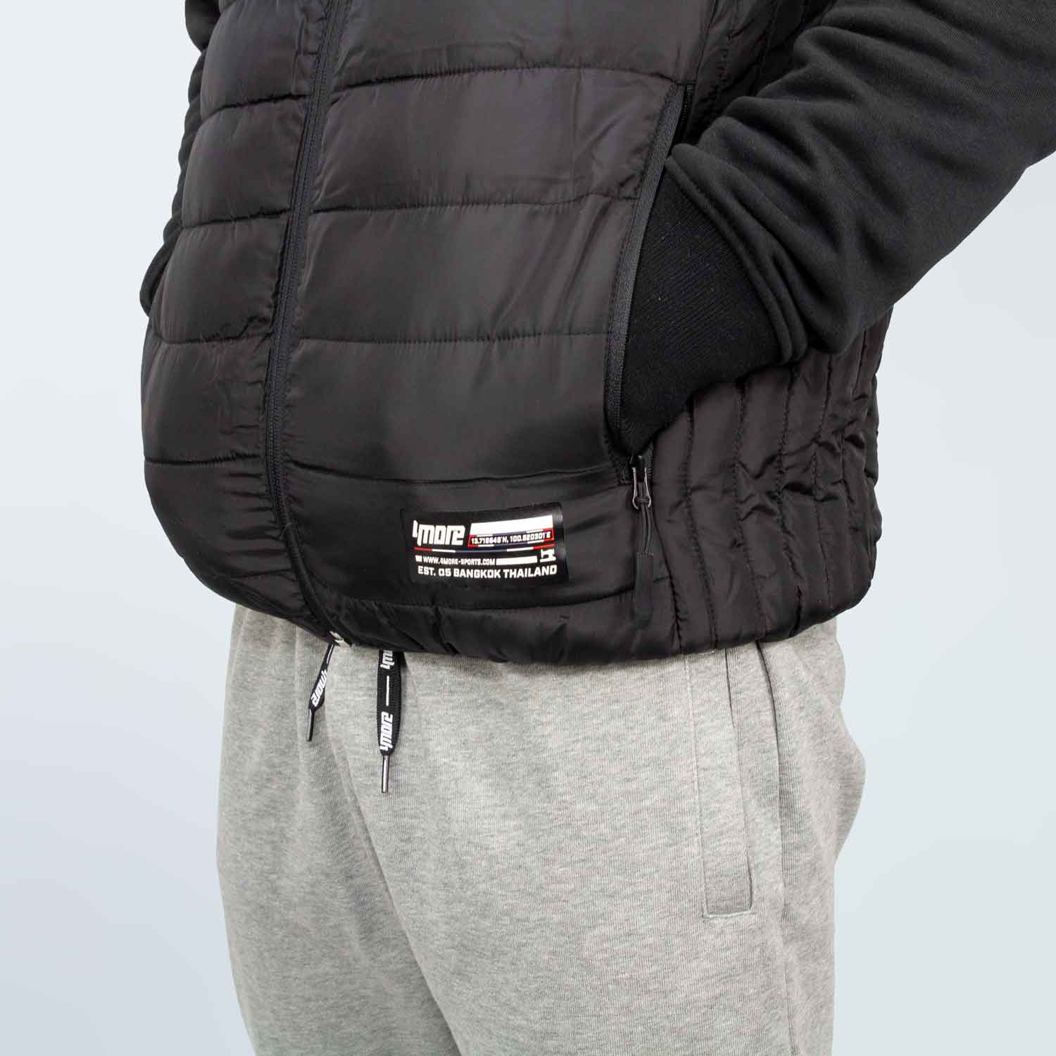 WESTE BODYWARMER SMOKE