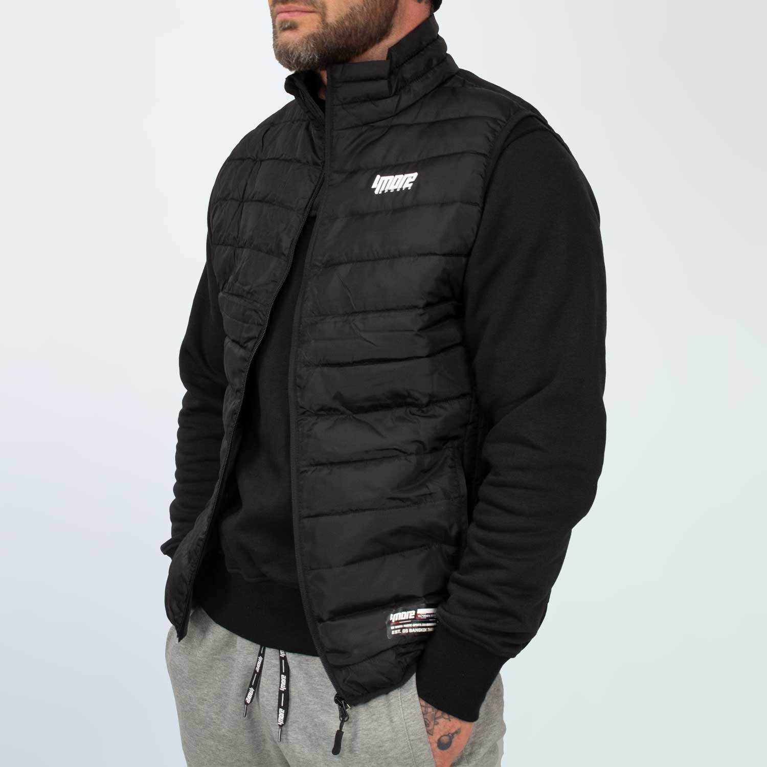 WESTE BODYWARMER SMOKE