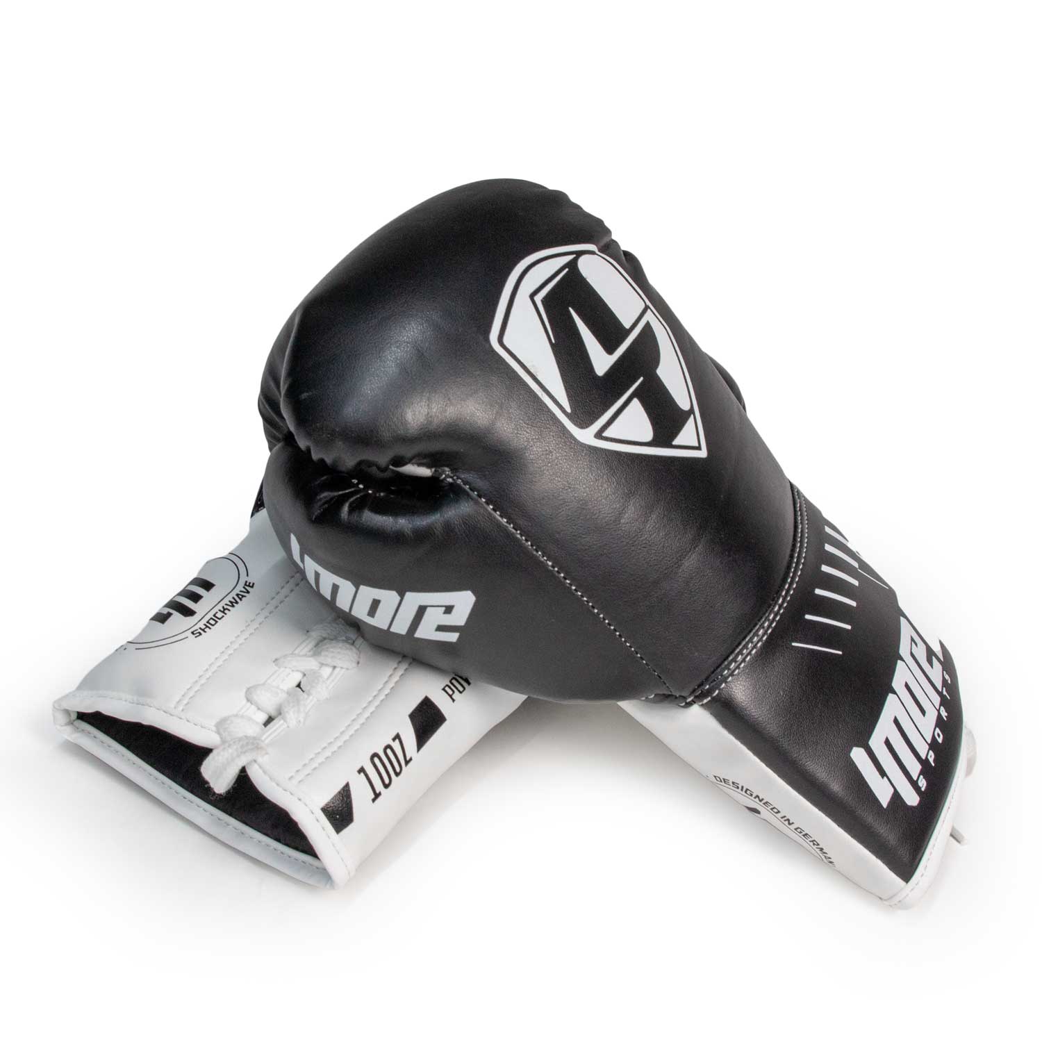 BOXHANDSCHUHE WETTKAMPF BODENSEE FN SCHWARZ