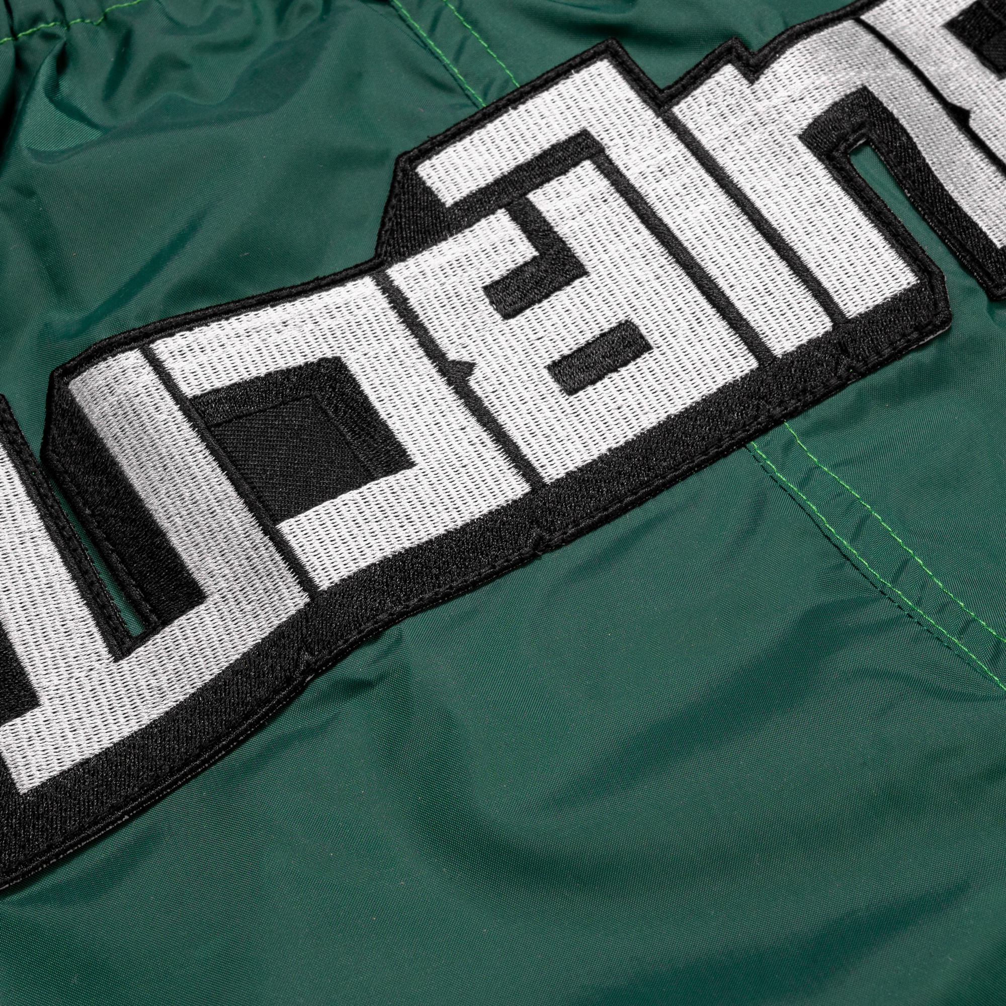 SHORTS MUAYTHAI RETRO1 JUNGLEGREEN