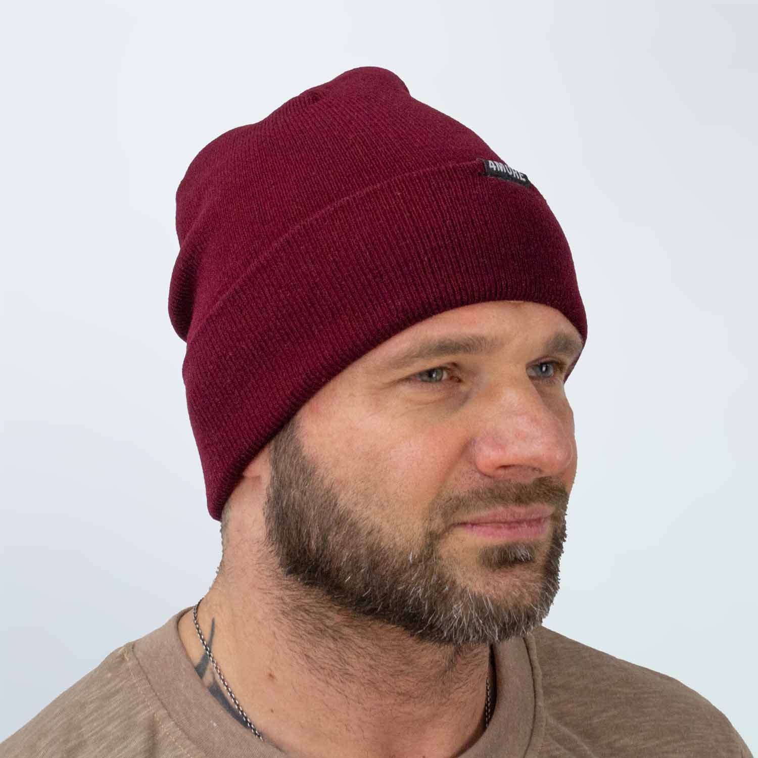 WOLLMÜTZE BEANIE ARDOR DARK RED WOLLMÜTZE BEANIE ARDOR DARK RED