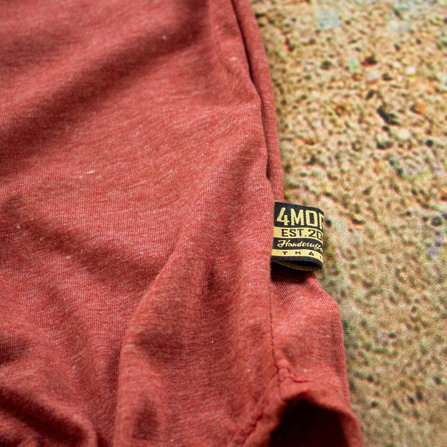 T-SHIRT ROUND TEE STAYHUMBLE MAROON