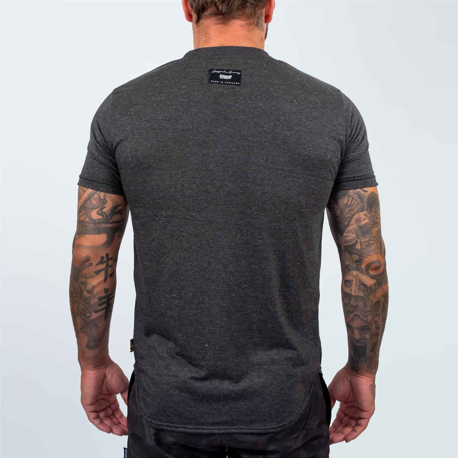 T-SHIRT SUPPORTER ASPHALTGRAU