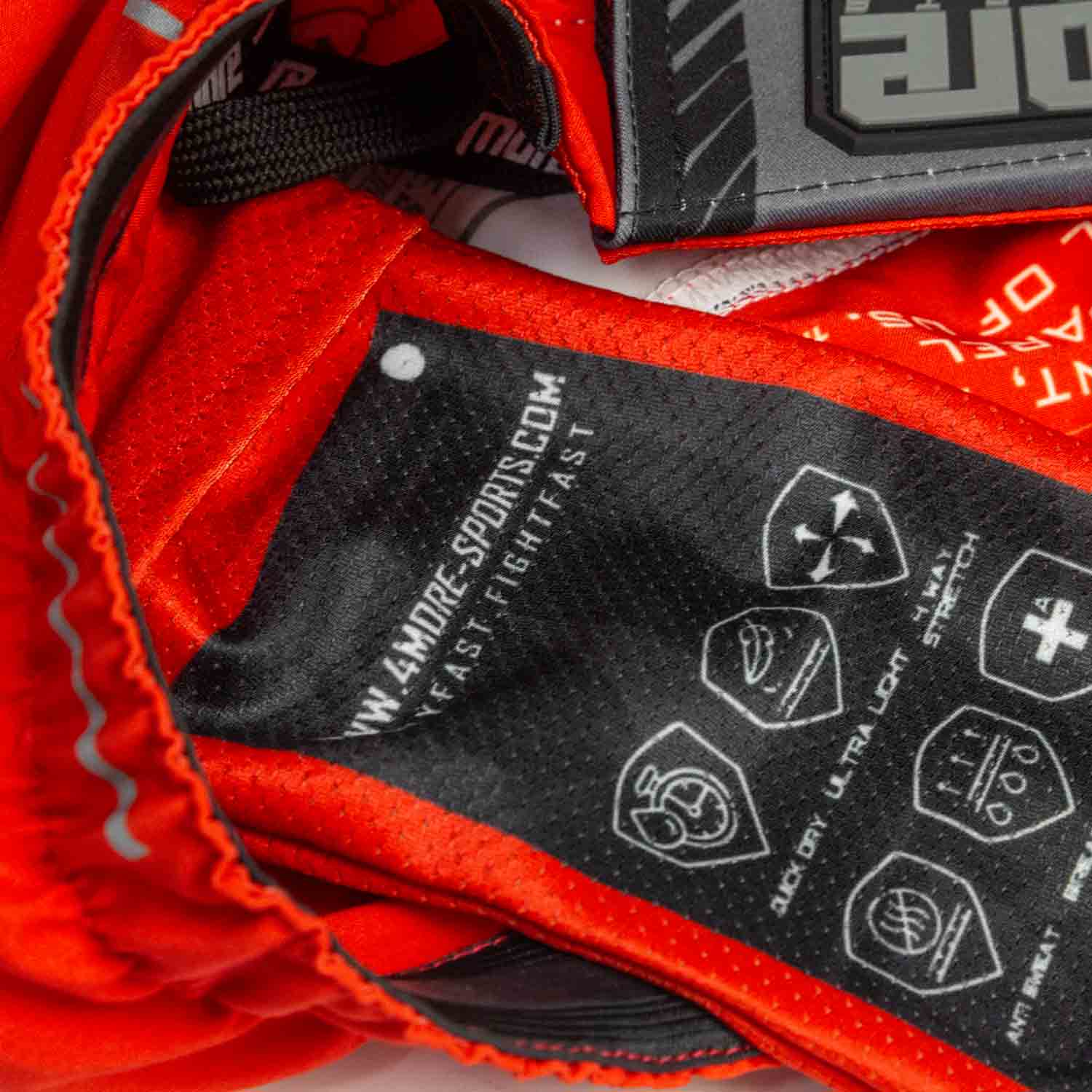 shorts-4more-sports-crush24-red-ufc SHORTS FIGHTING 'CRUSH24'