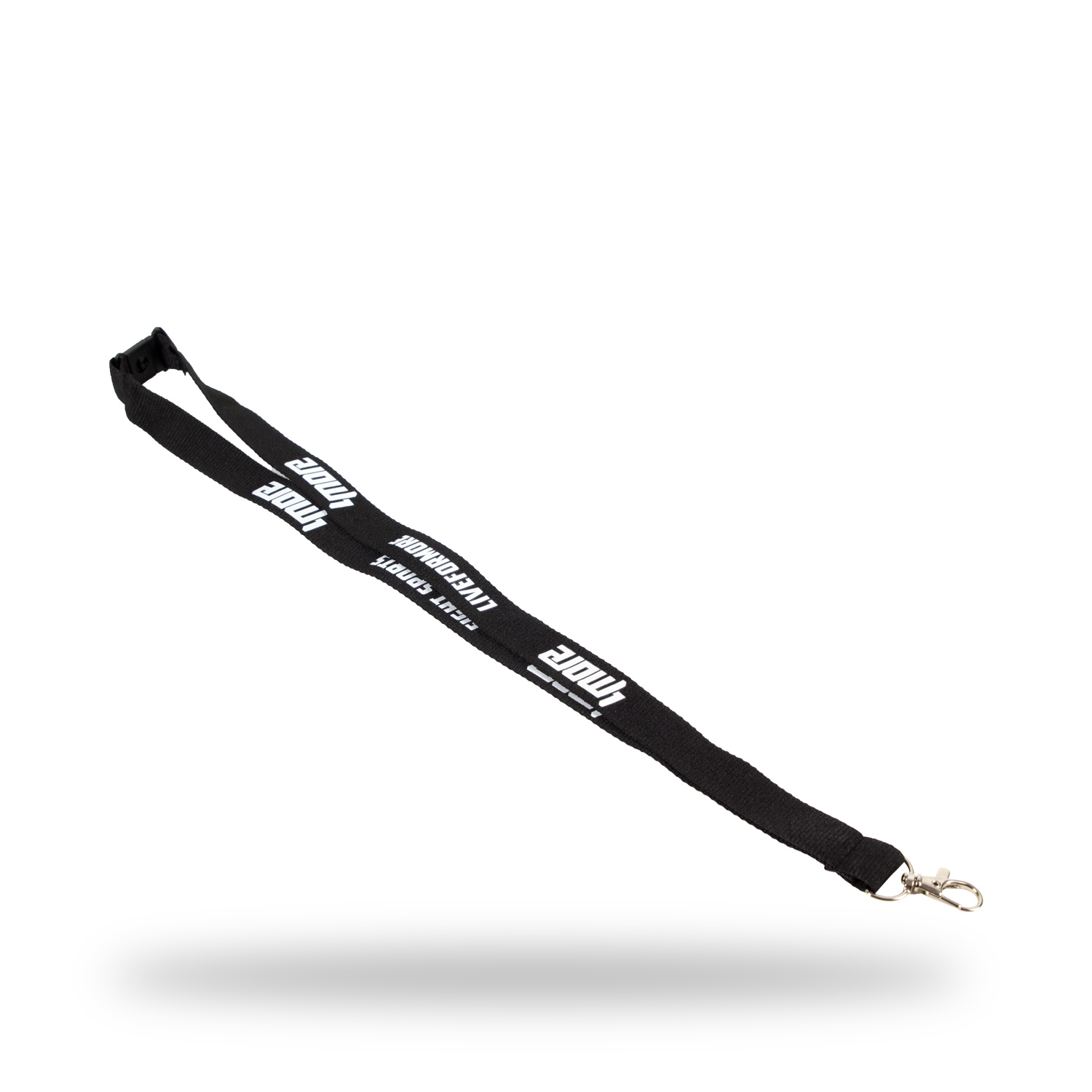 4more-sports-lanyard-live4more-schwarz-startbild LANYARDS LIVE4MORE SCHLÜSSELANHÄNGER