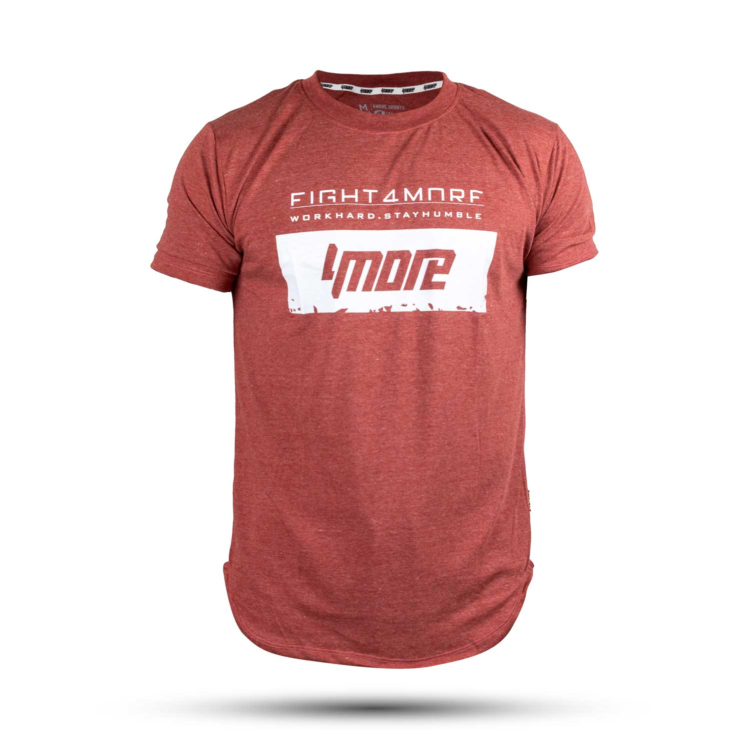 T-SHIRT ROUND TEE STAYHUMBLE MAROON