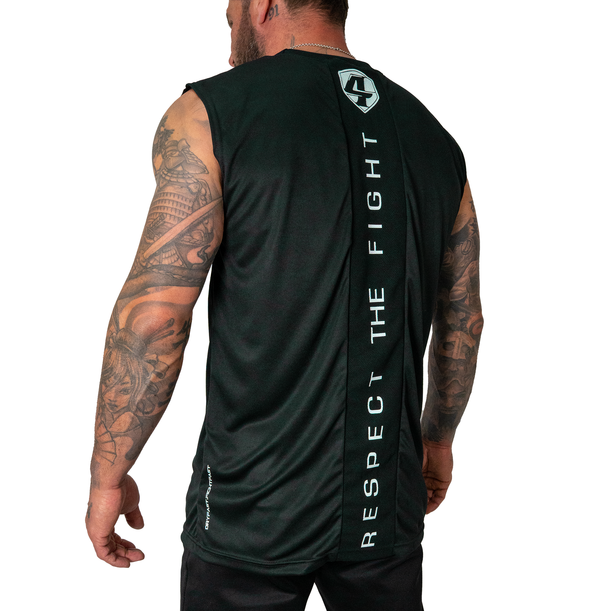 TANK TOP TRAINING SHIRT ‘RESPECT THE FIGHT’