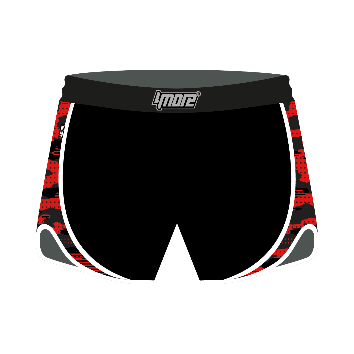 SHORTS HIGH RISE SPLASH CUSTOM DESIGN