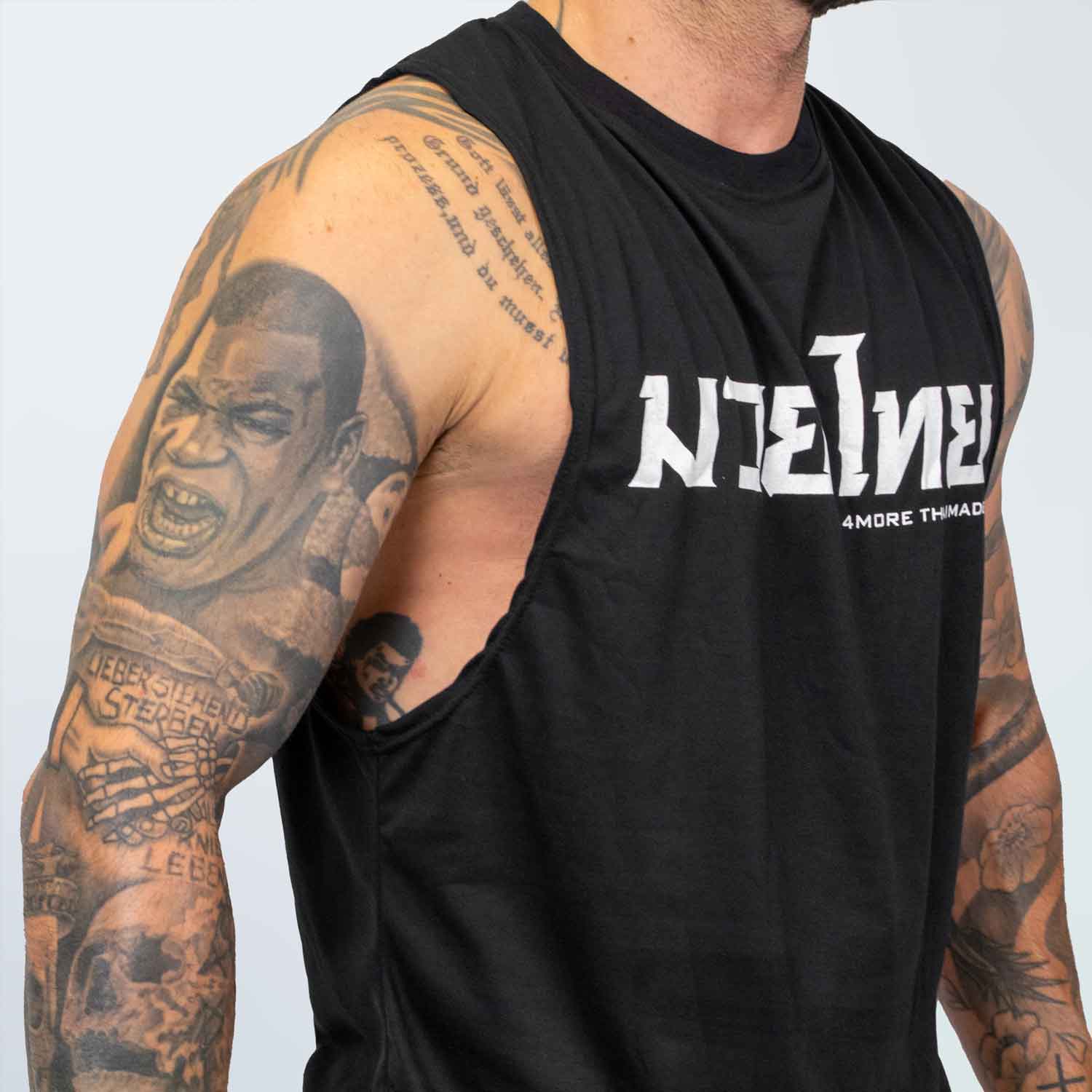 TANK TOP WIDE SHIRT 8WEAPONS SCHWARZ