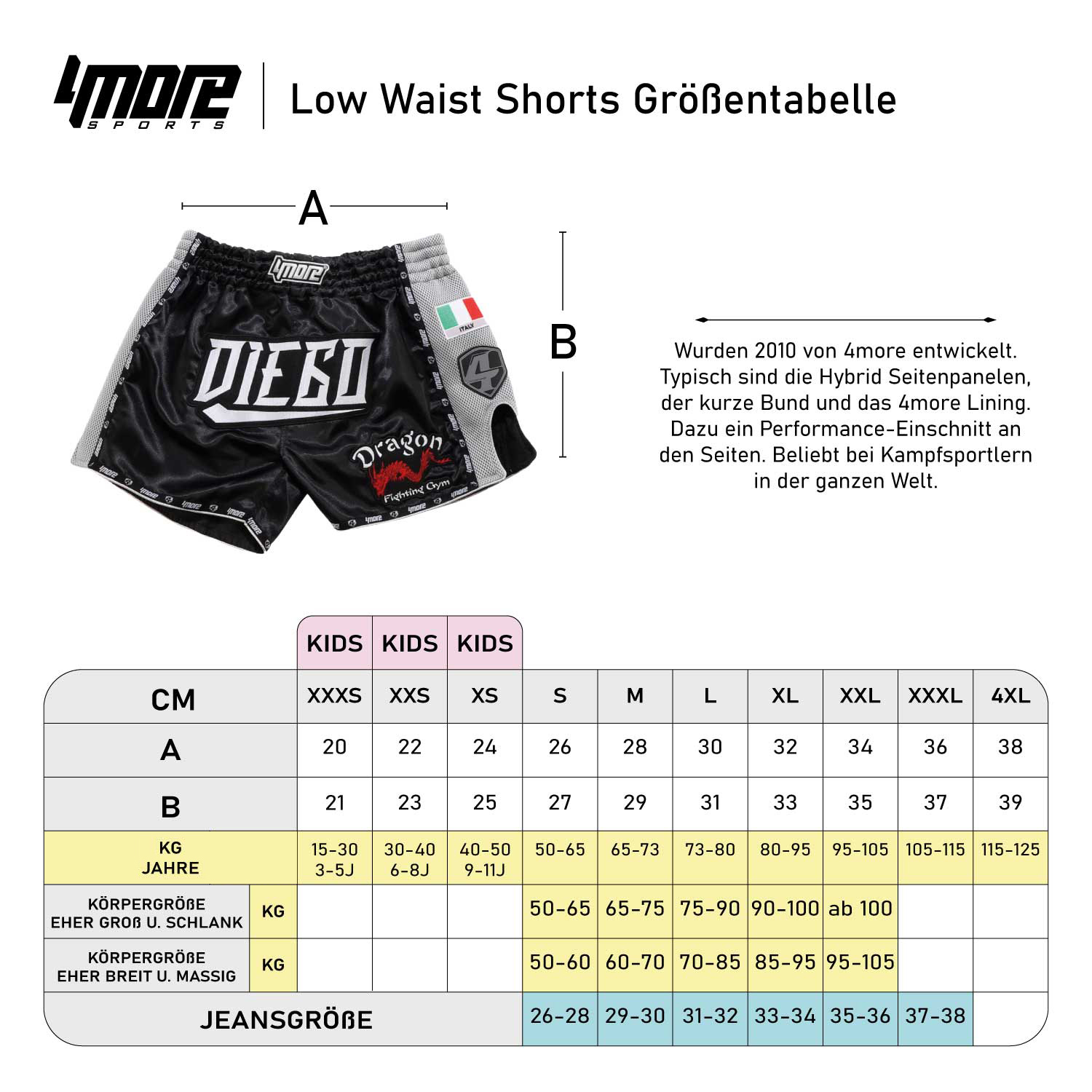 SHORTS LOW WAIST ARCTIC CUSTOM DESIGN