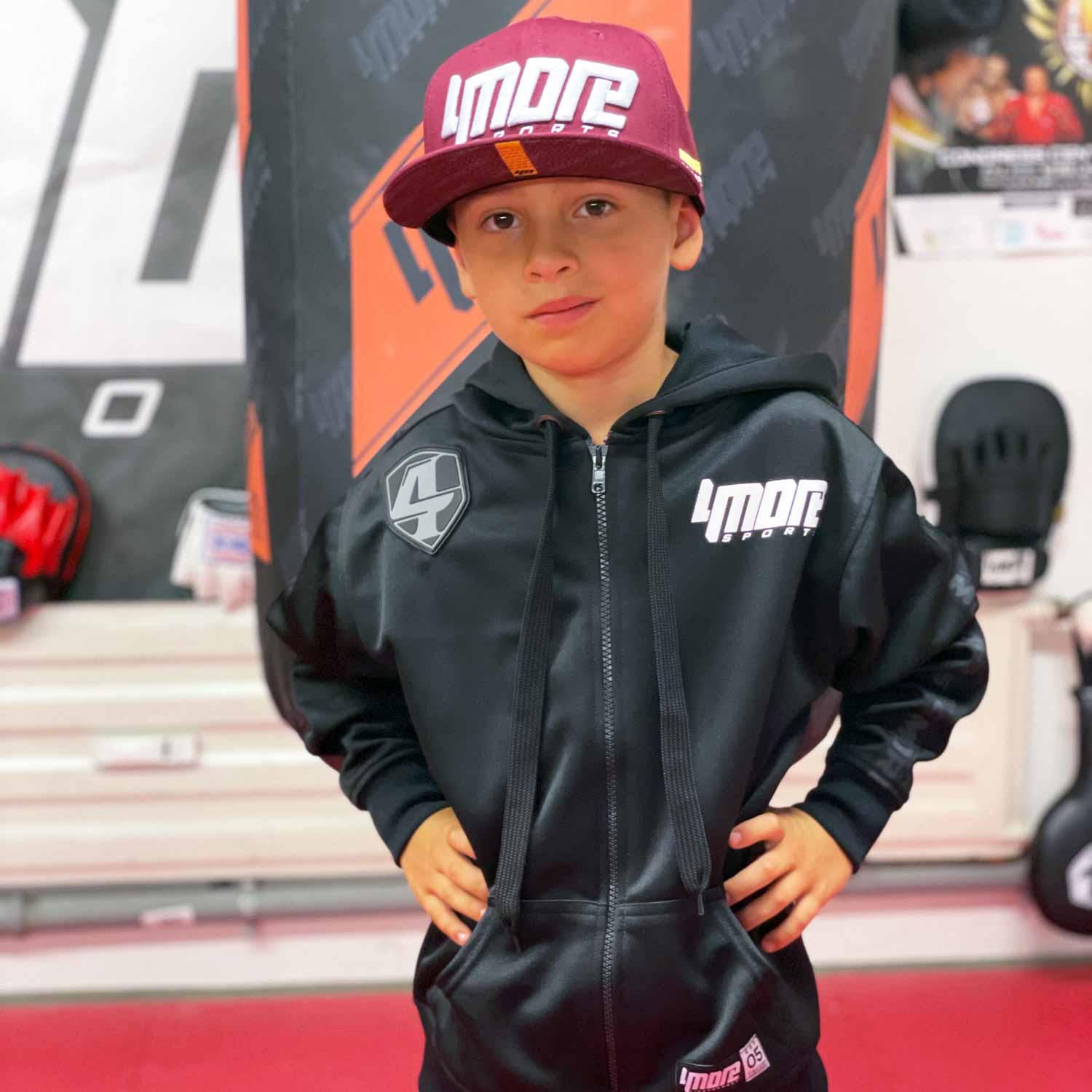 jogginganzug-4more-sports-kinder-team-4m-raul-cap ANZUG JOGGINGANZUG TEAM.4M KINDER