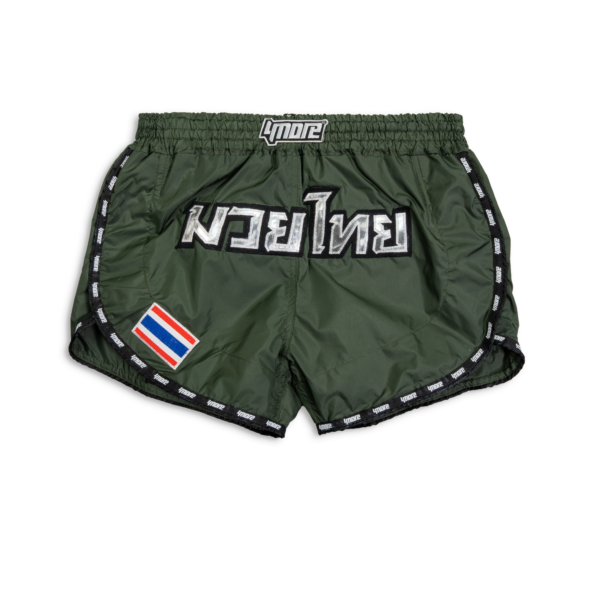 SHORTS MUAYTHAI RETRO1 8W GREEN