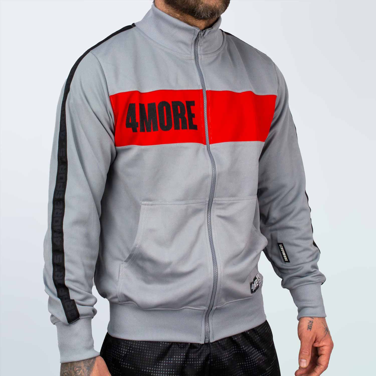 JACKE TRAINING JACKET BATTLE READY RED STRIPE