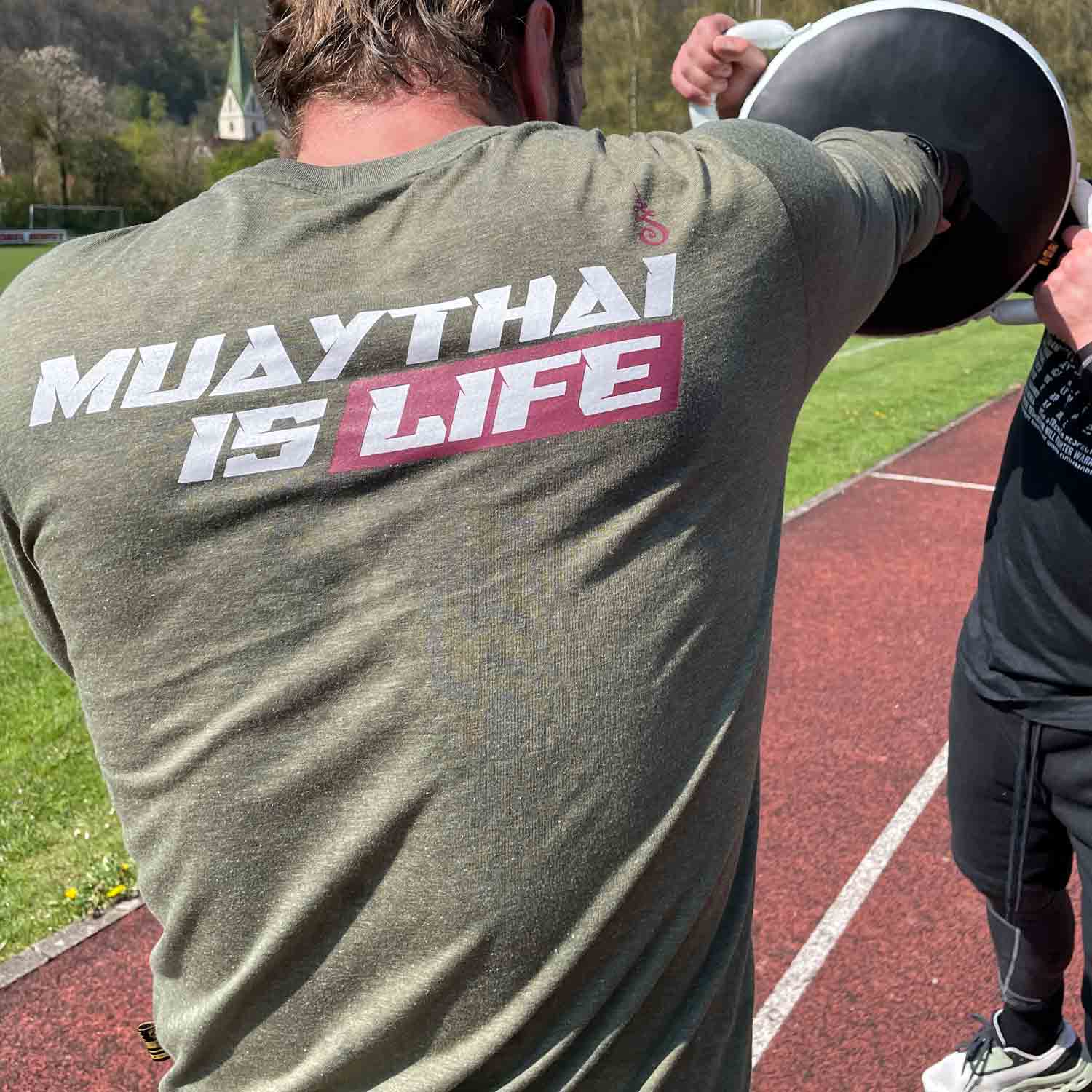 Shirt-4more-sports-langarm-muaythai-life-training LANGARM SHIRT TRAINING MUAYTHAI IS LIFE