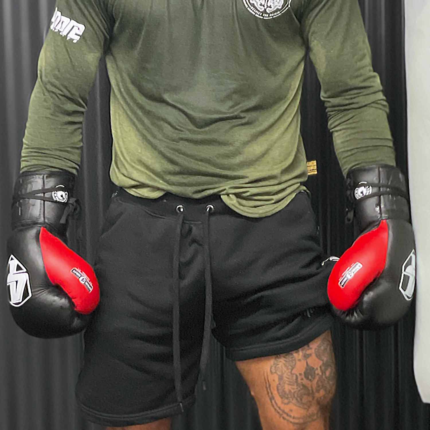 BOXHANDSCHUHE WARRIOR ‘BLARD’ LEDER SCHNUR