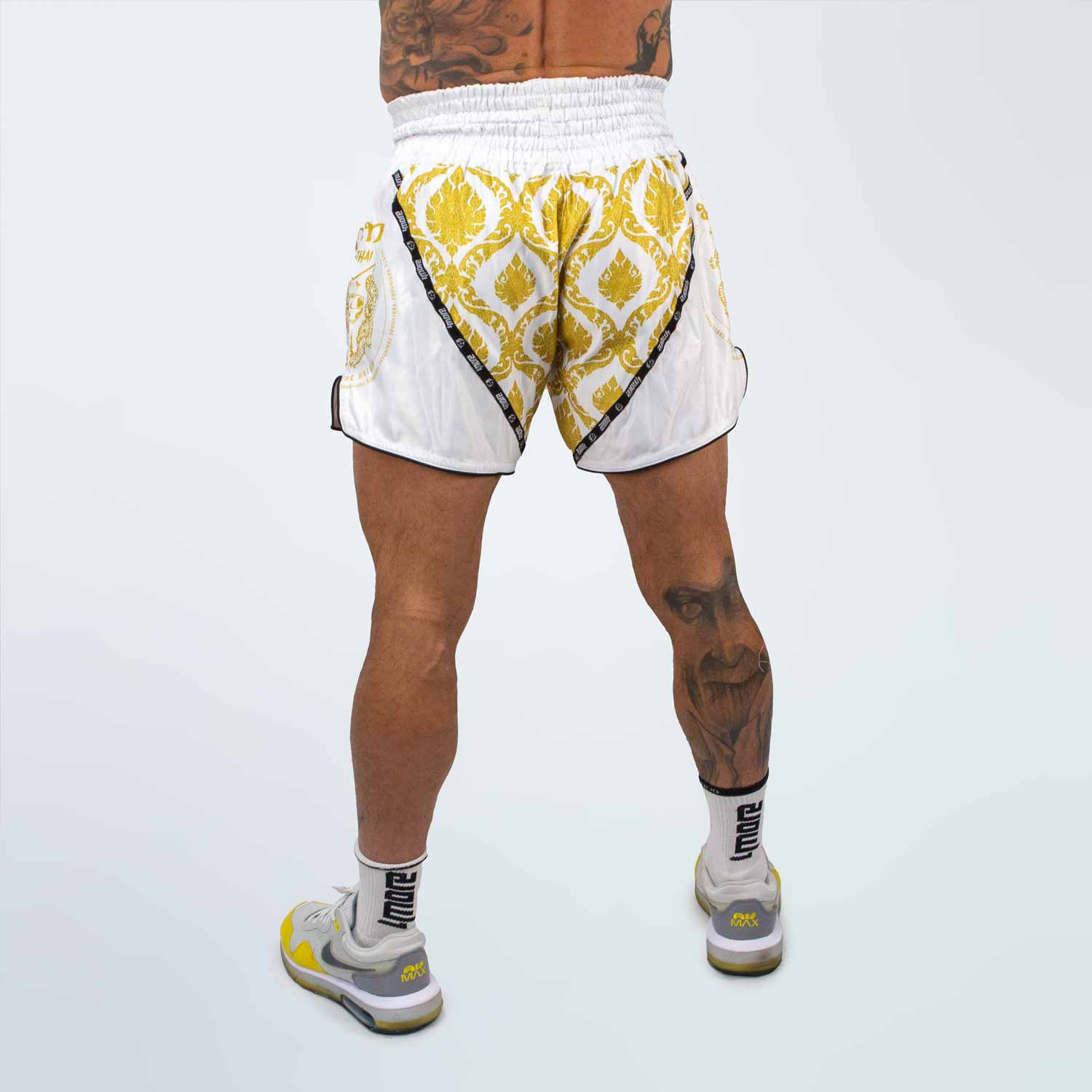 SHORTS MUAYTHAI ORIGIN TIGER WHITE SHORTS MUAYTHAI ORIGIN TIGER WHITE